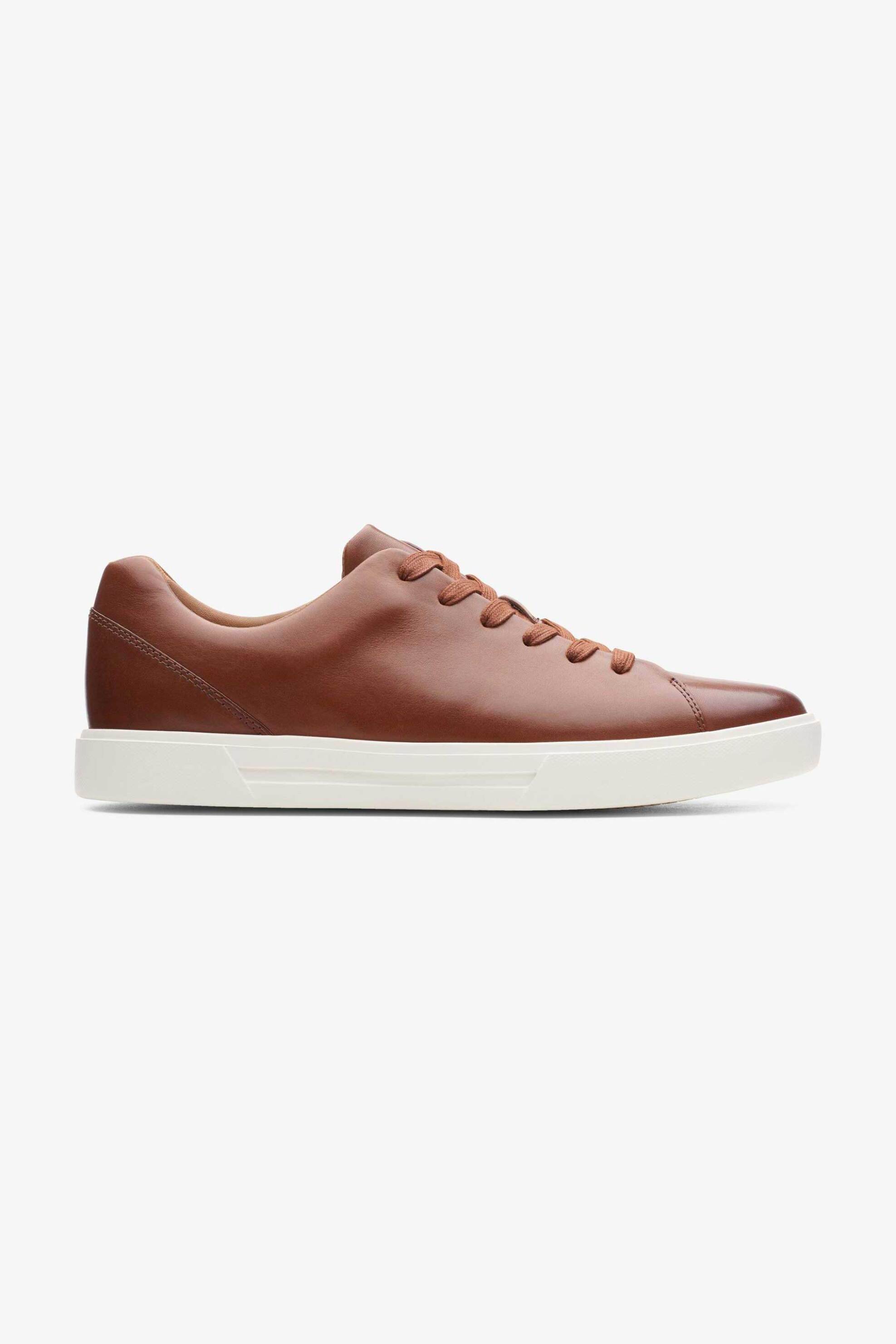 CLARKS Clarks ανδρικά δερμάτινα sneakers "Un Costa Lace" - 26148690 Καφέ