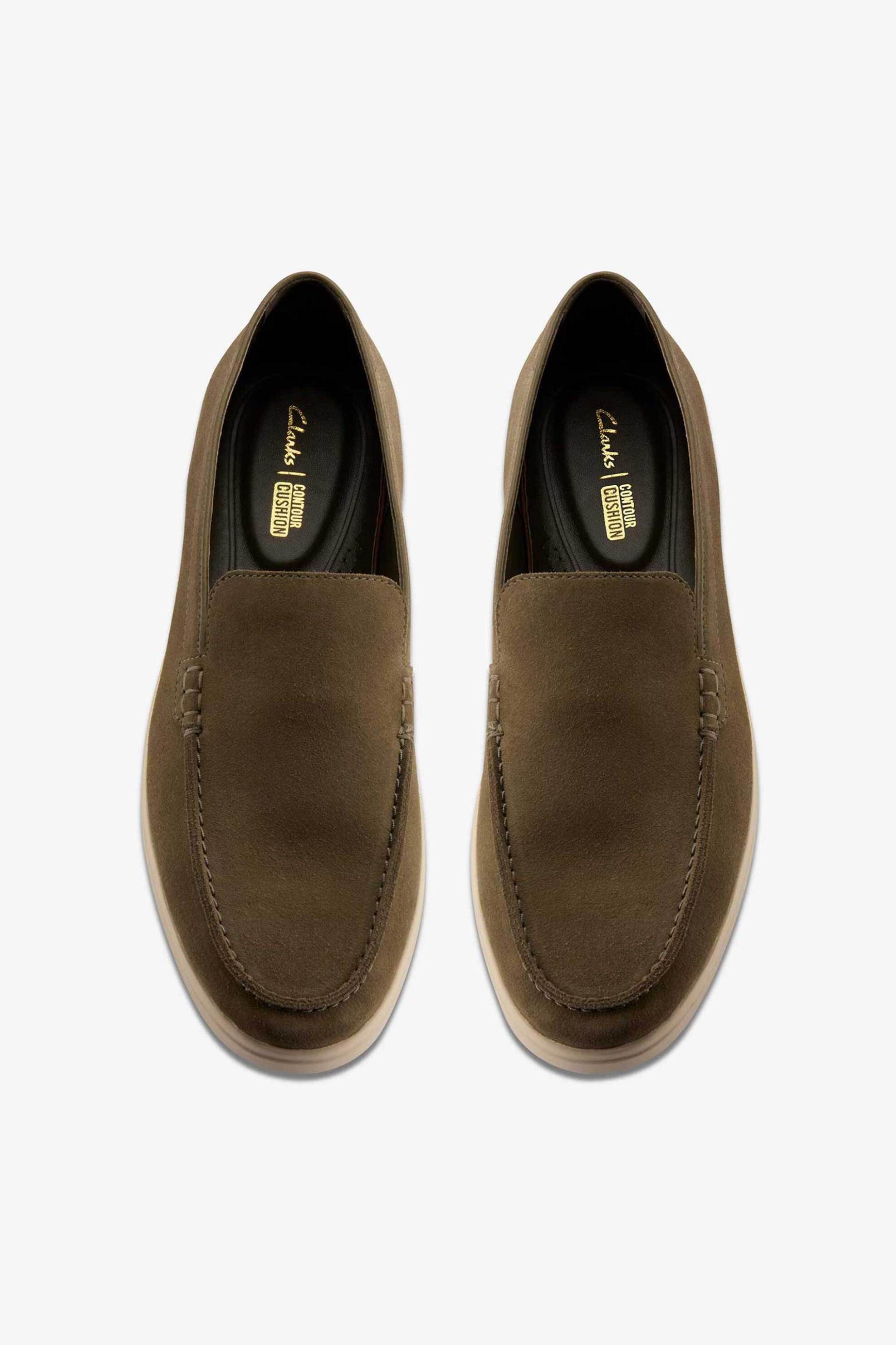 Clarks Ανδρικά Suede Μοκασίνια Torford Easy - 26176203 Λαδί