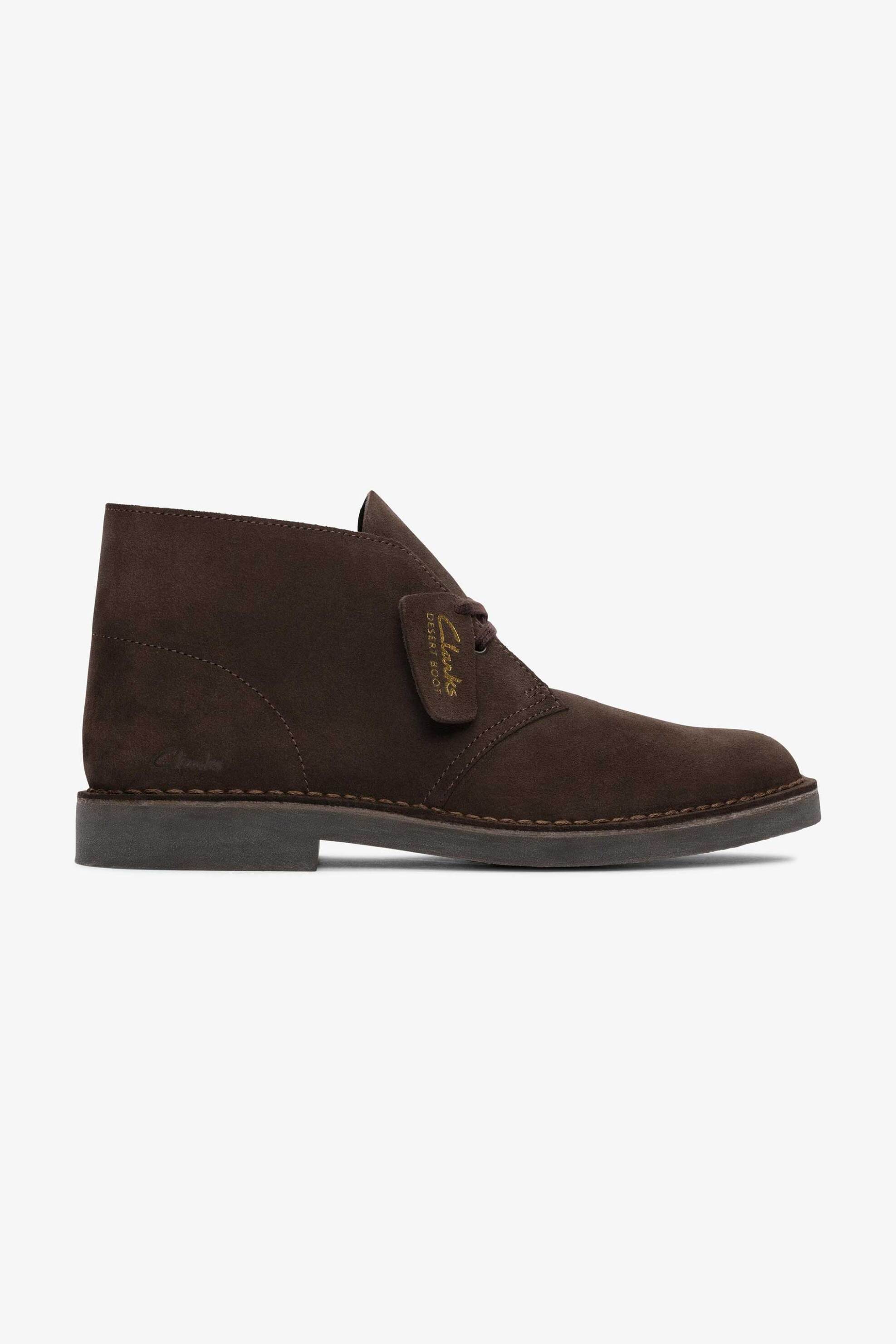 CLARKS Clarks ανδρικά suede μποτάκια ''Desert Boot Evo'' - 26166784 Καφέ