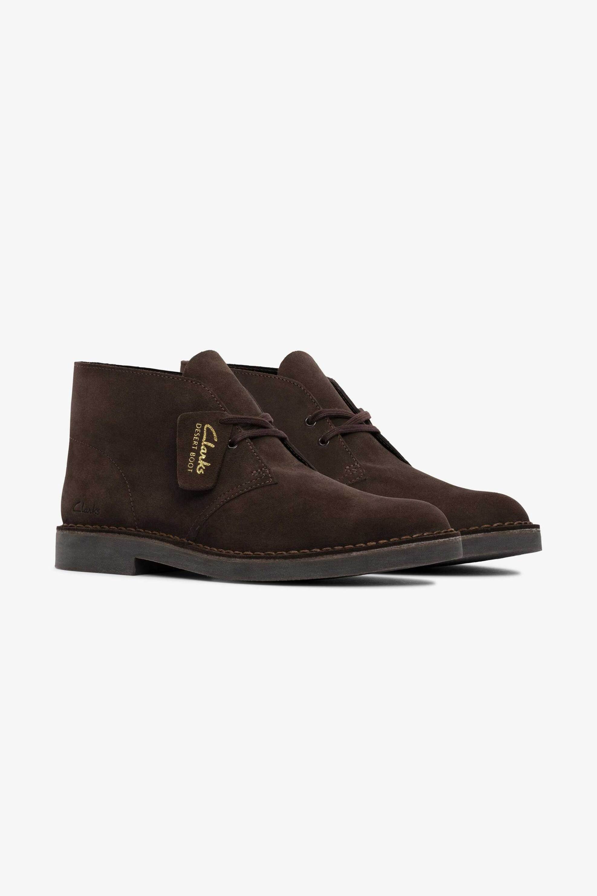 Clarks ανδρικά suede μποτάκια ''Desert Boot Evo'' - 26166784 Καφέ φωτογραφία