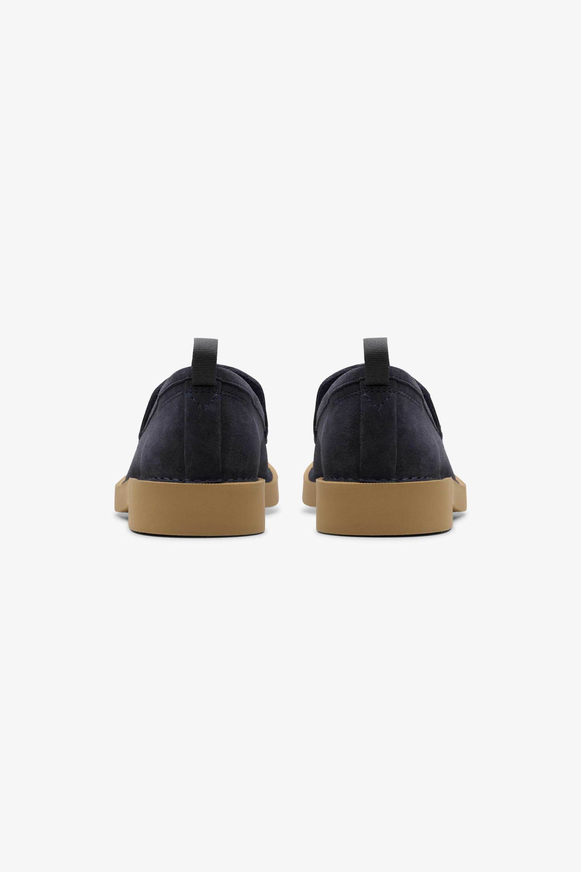 Clarks Ανδρικά Suede Μοκασίνια Martock Lo&Apos - 26180849 Μπλε Σκούρο