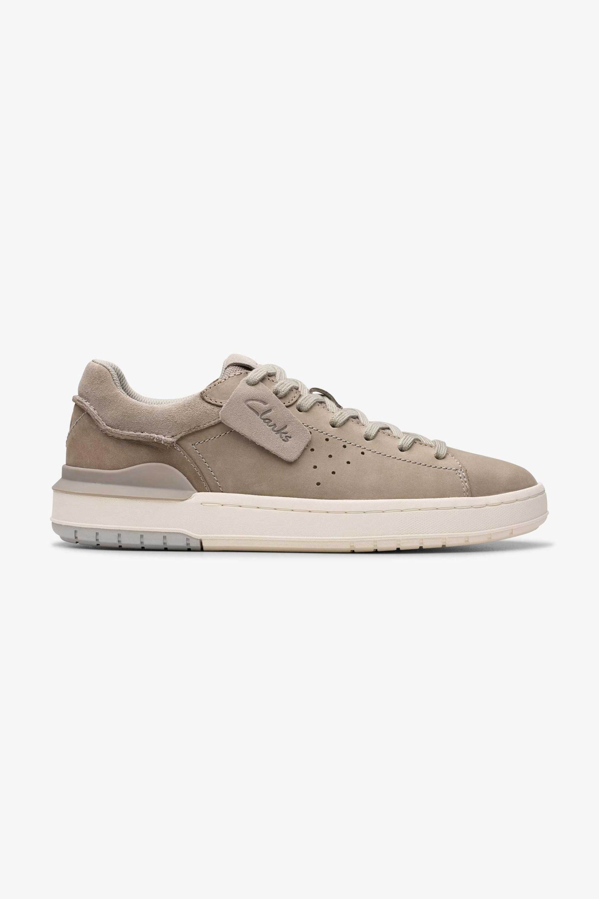 CLARKS Clarks ανδρικά nubuck sneakers ''Courtlite 2 Run'' - 26181294 Γκρι