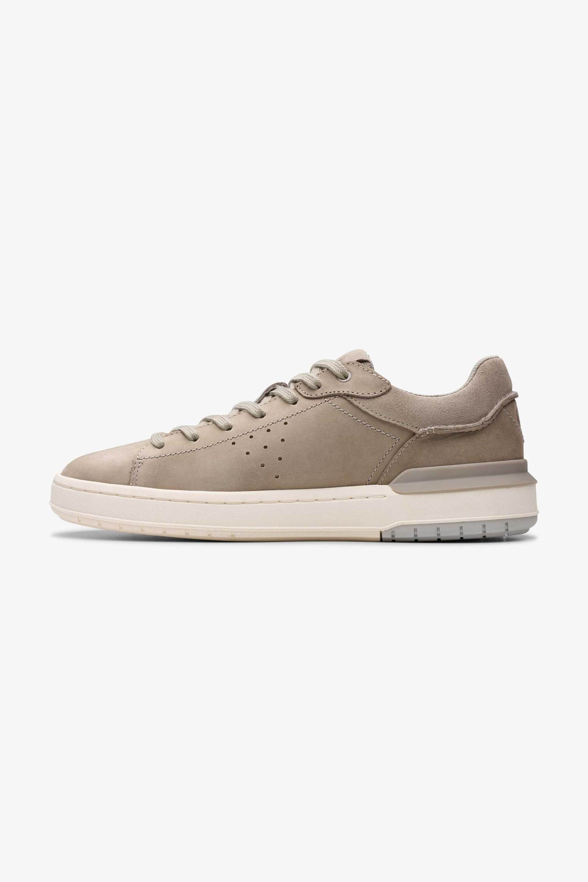 Clarks ανδρικά nubuck sneakers ''Courtlite 2 Run'' - 26181294 Γκρι φωτογραφία