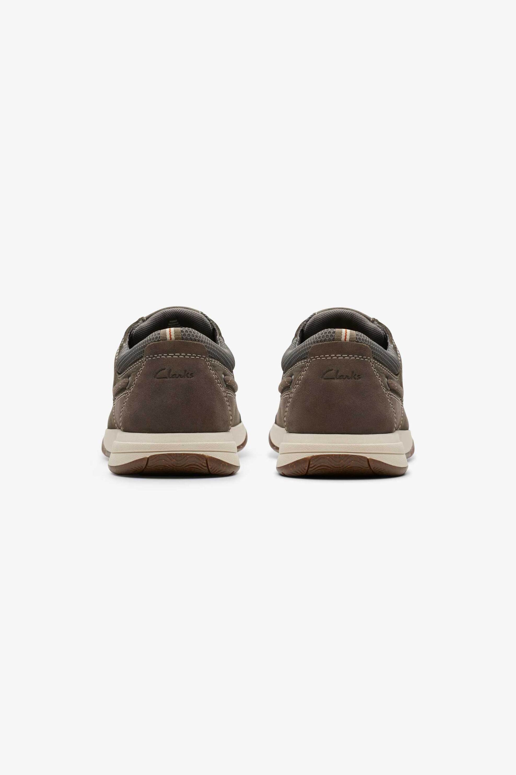 Clarks Ανδρικά Nubuck Sneakers Sailview&Apos - 26176973 Καφέ