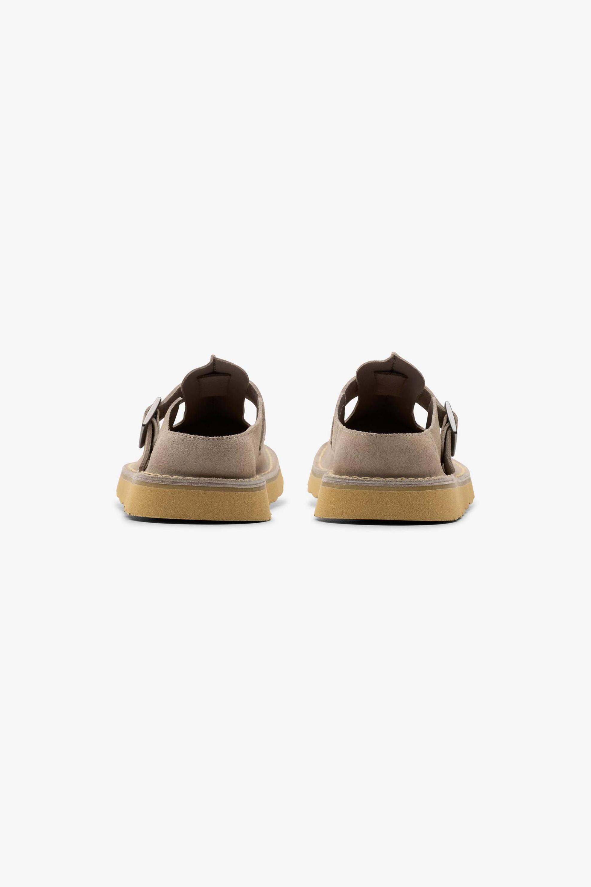 Clarks Ανδρικά Suede Σανδάλια Solsbury Mule - 26181381 Γκρι
