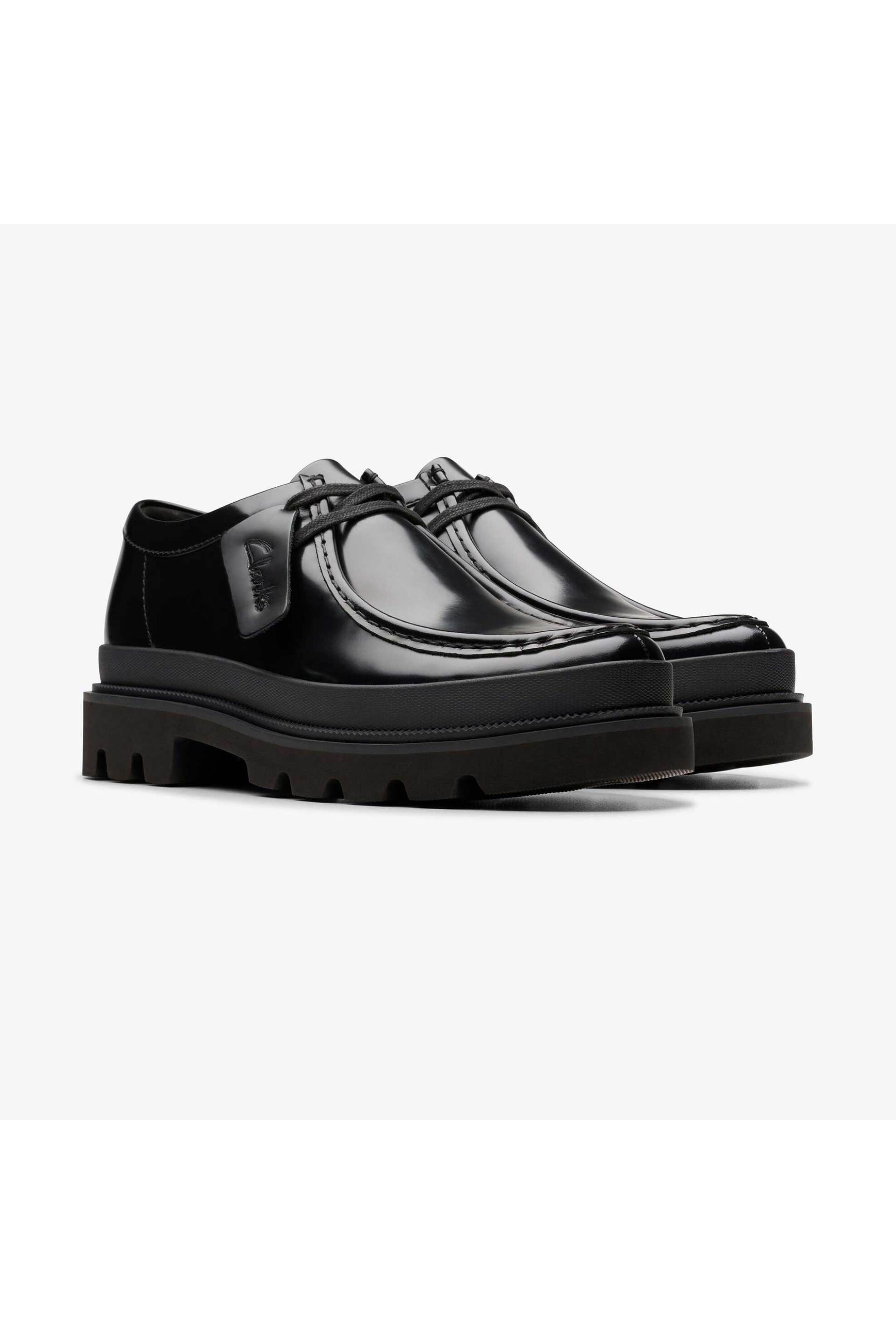 Clarks ανδρικά μοκασίνια "Badell Seam" - 26178241 Μαύρο φωτογραφία