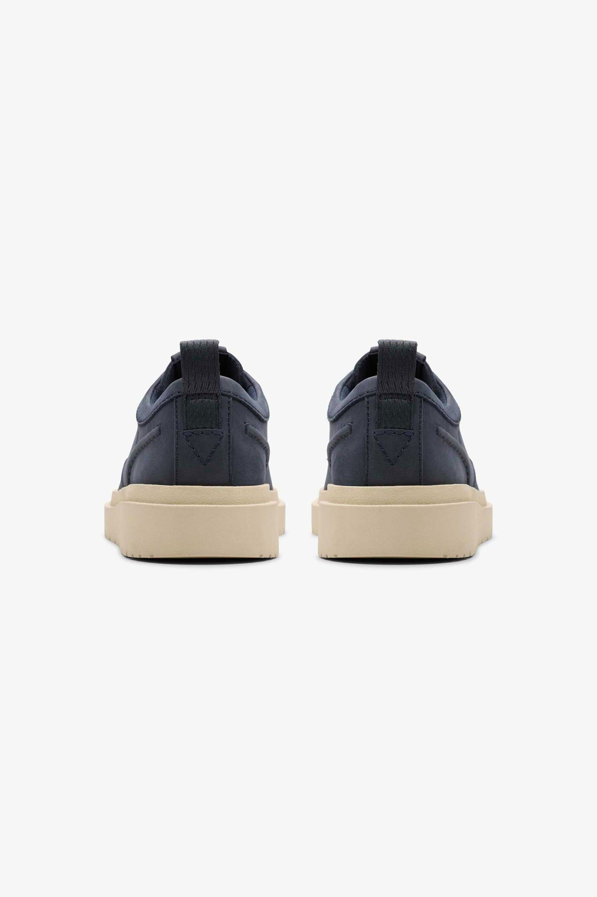 Clarks ανδρικά δερμάτινα sneakers "Polden Lace" - 26180862 Μπλε Σκούρο φωτογραφία