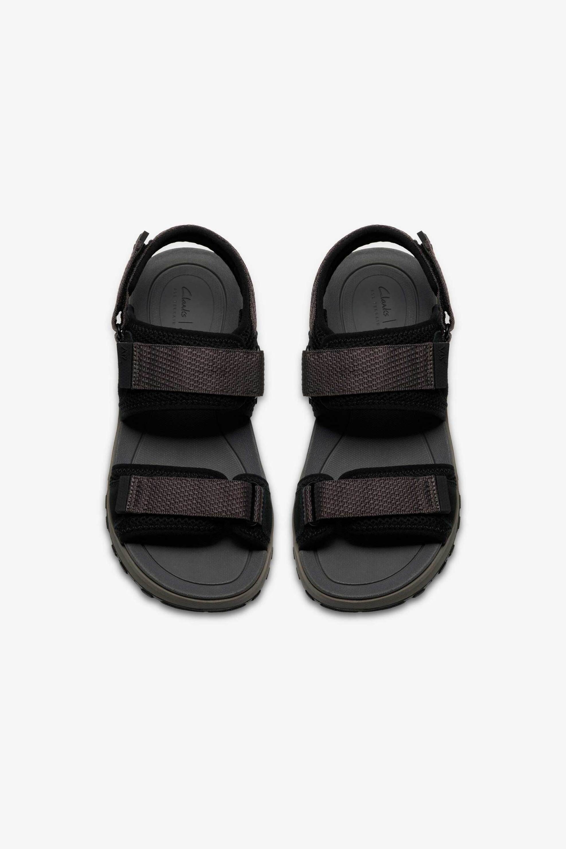 Clarks Ανδρικά Σανδάλια Atl Trek River - 26186551 Μαύρο