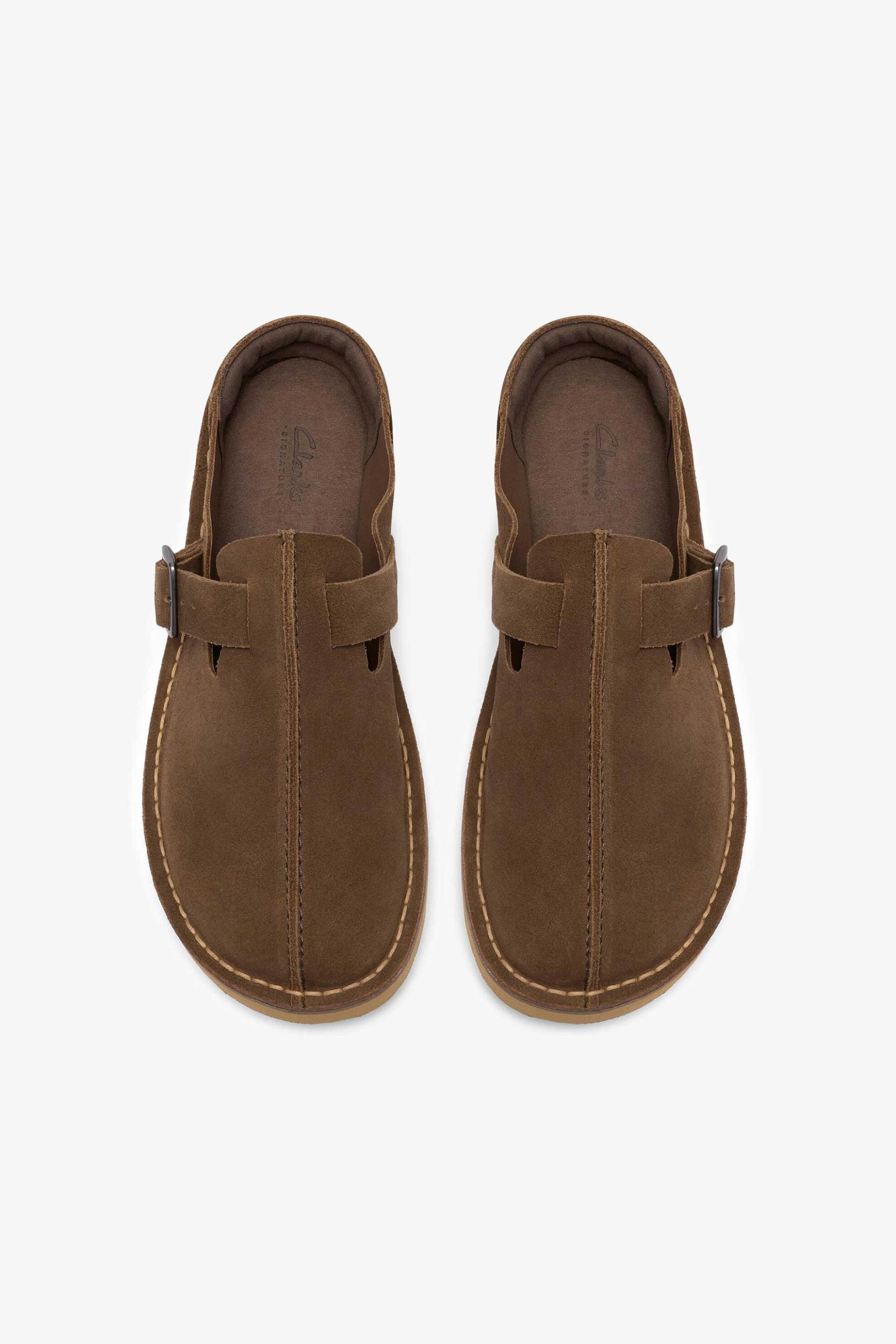 Clarks Ανδρικά Suede Σανδάλια Solsbury Mule - 26186616 Χακί