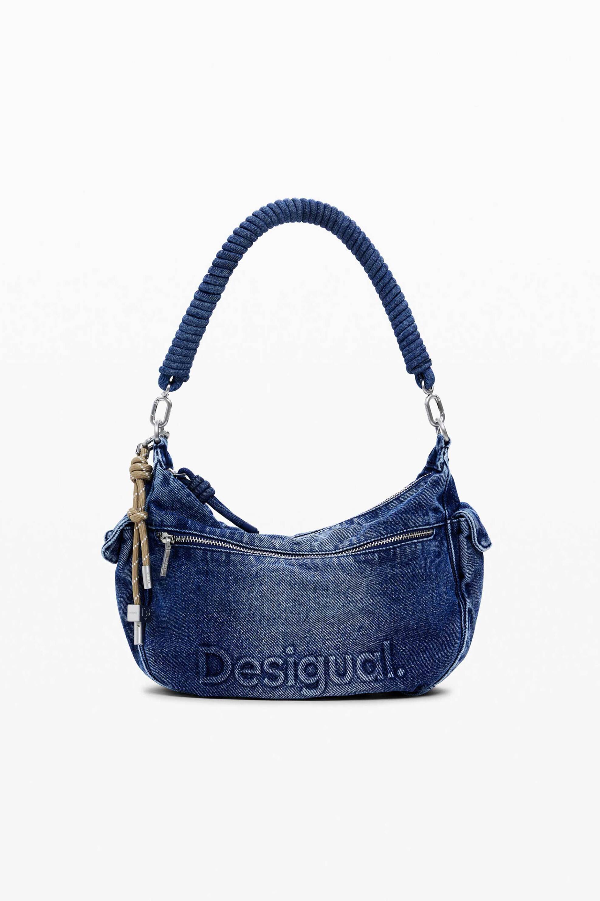 Desigual γυναικεία τσάντα crossbody denim - 25SAXD28 Denim Blue