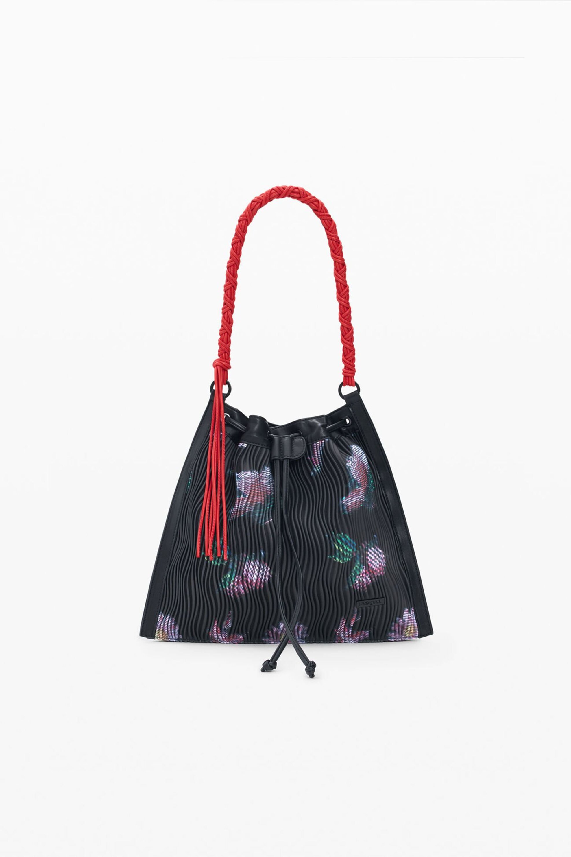 Desigual γυναικείο backpack με floral print "Xenon" - 26SAKP28 Μαύρο