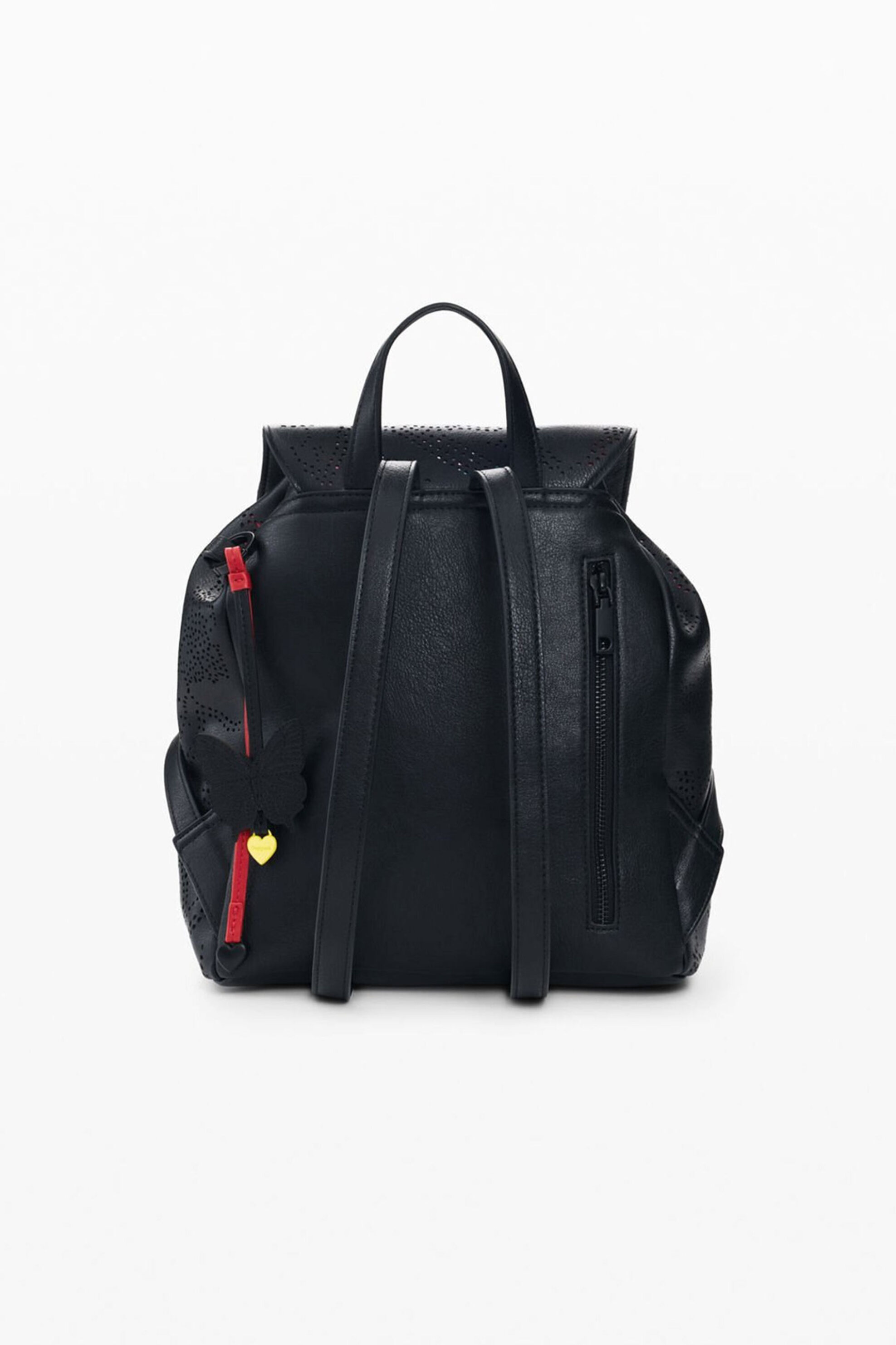 Desigual γυναικείο backpack με διάτρητο σχέδιο "Paladio" - 26SAKP30 Μαύρο φωτογραφία