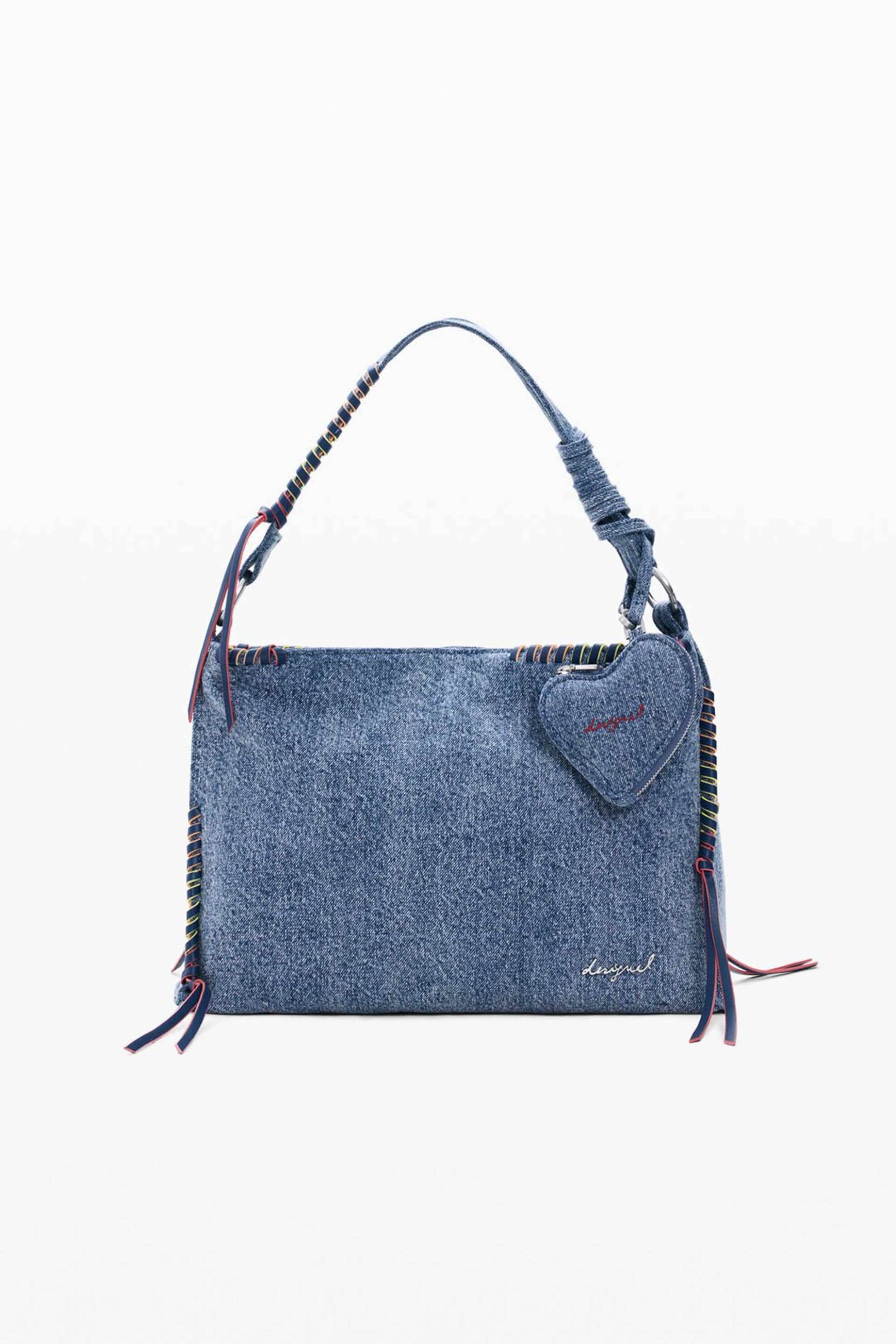 Desigual γυναικεία τσάντα ώμου denim "Torio" - 26SAXD31 Denim Blue