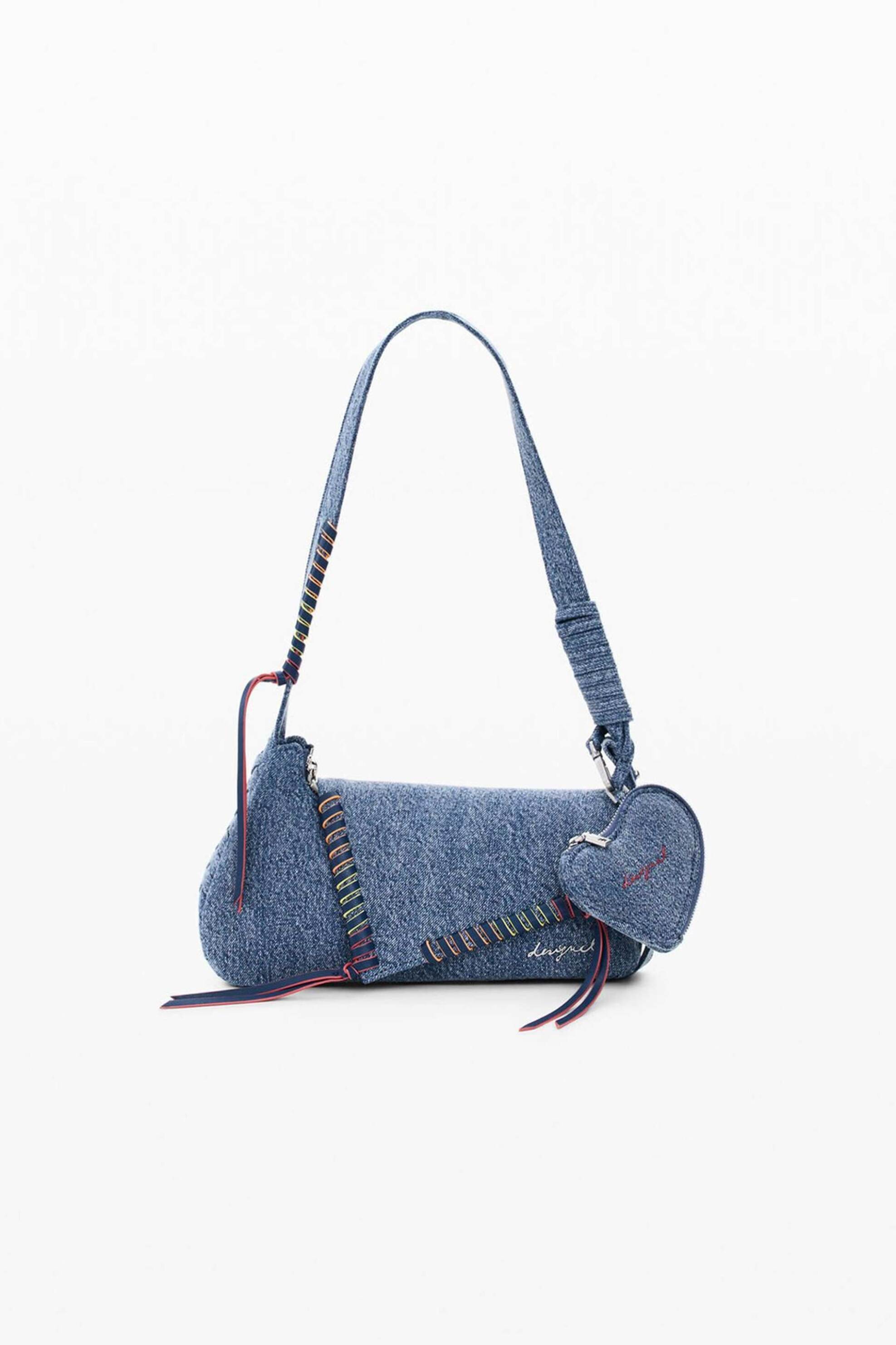 Desigual γυναικεία τσάντα ώμου denim "Torio" - 26SAXD32 Denim Blue