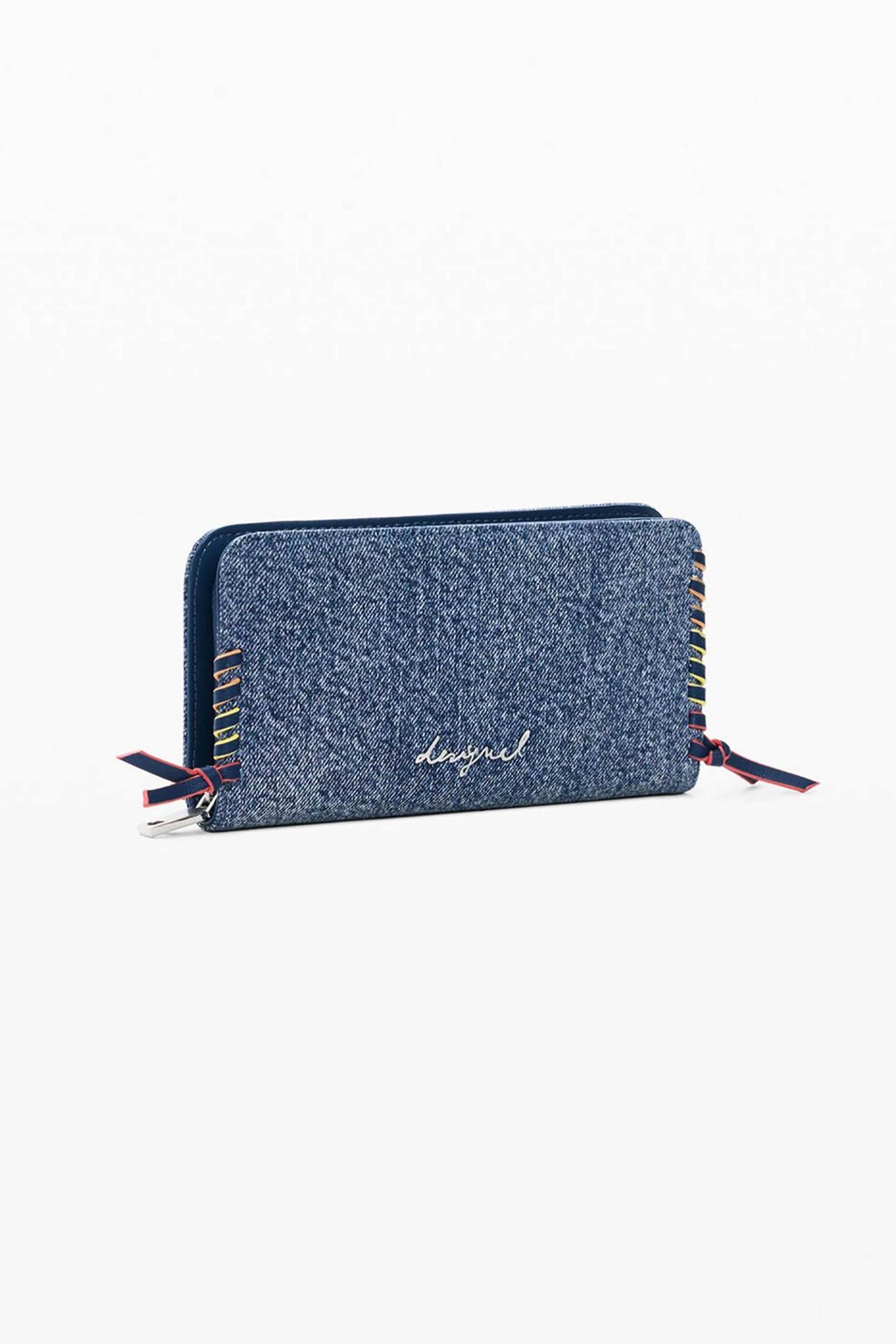 Desigual γυναικείο πορτοφόλι denim 