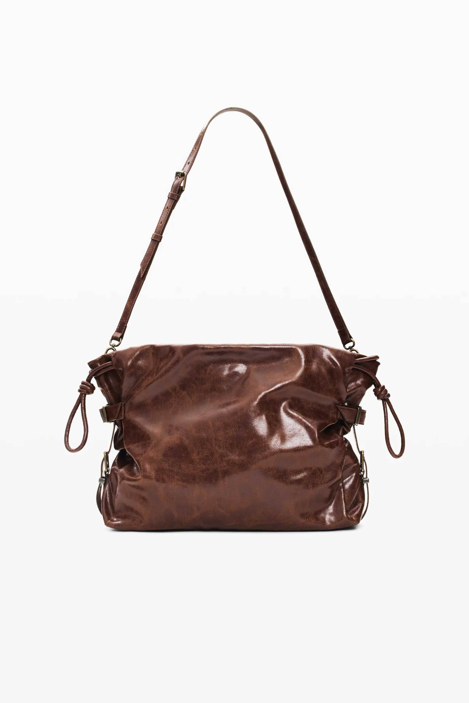 DESIGUAL Desigual γυναικεία τσάντα shopper "Galaxy" (Large) - 26WAXP93 Καφέ - 3