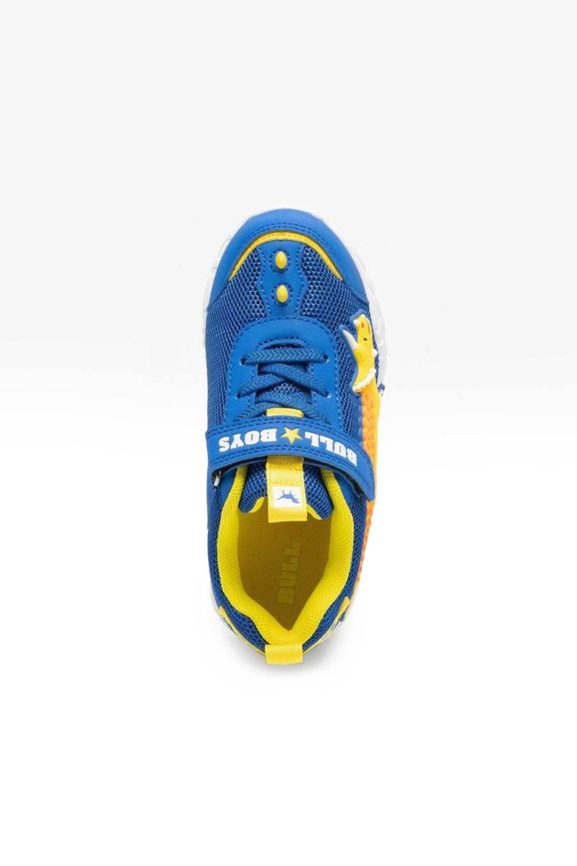 Lelli Kelly παιδικά sneakers με σχέδιο Triceratopo και φωτάκια "Bull Boys" - DNAL4510 Μπλε φωτογραφία