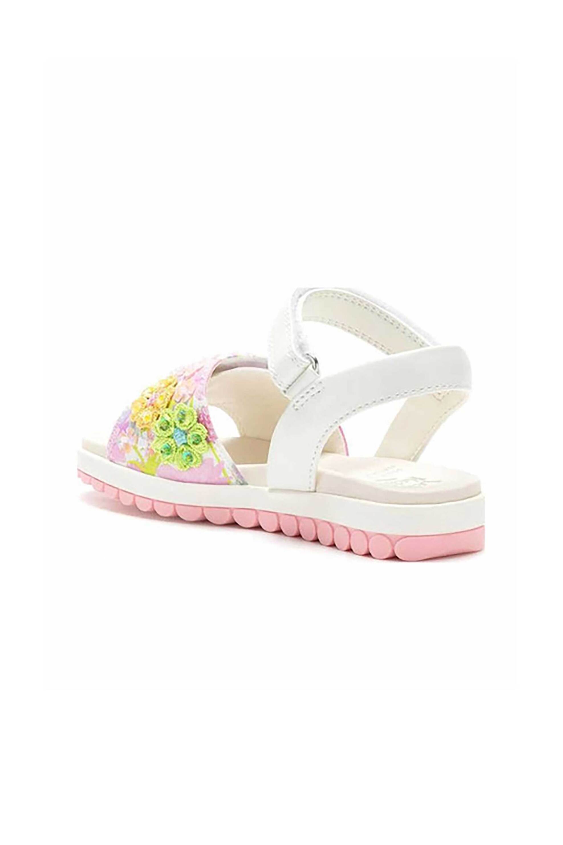 Lelli Kelly παιδικά πέδιλα "Eloise" (26-33) - LKCD4890B00 Λευκό φωτογραφία