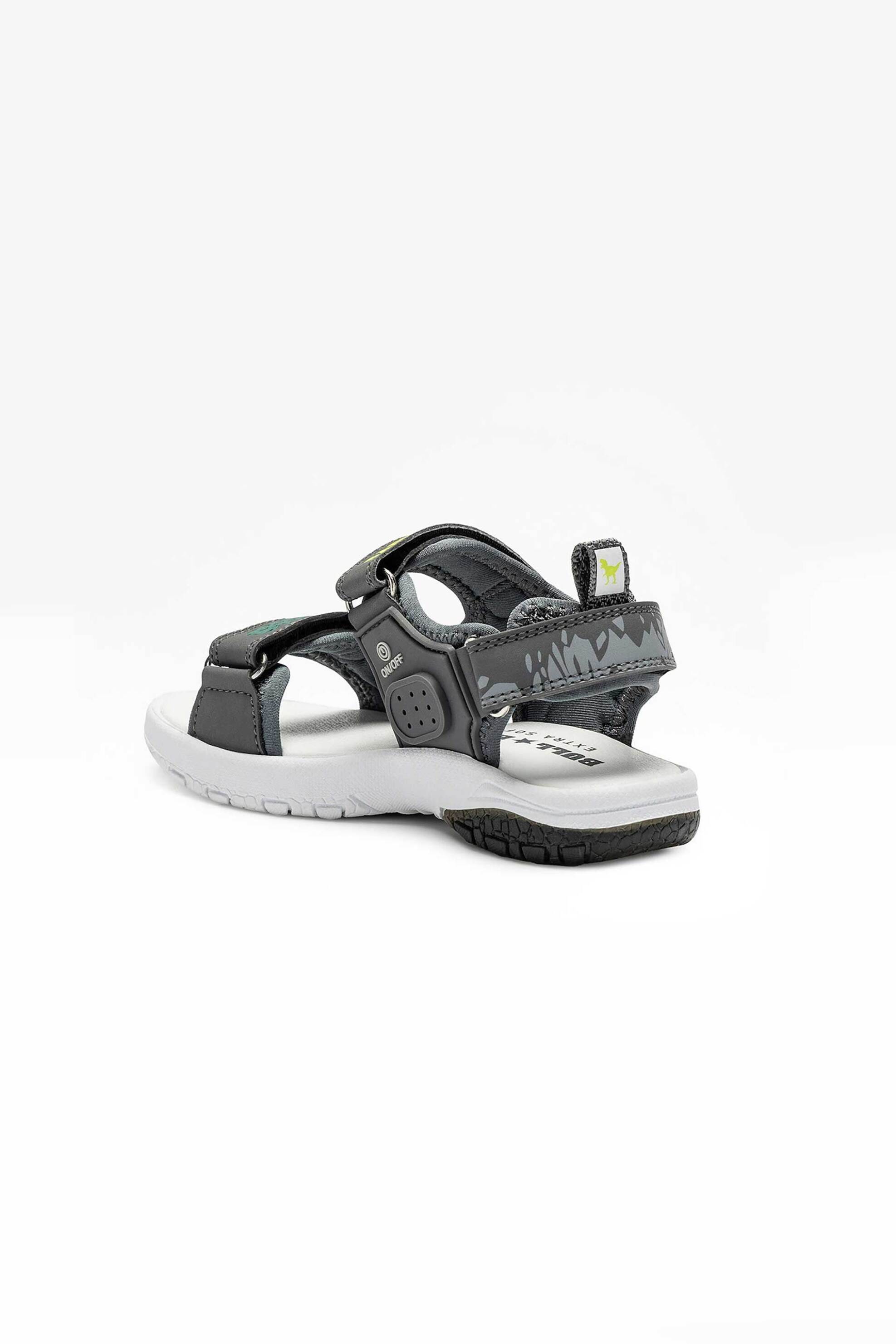 Bull Boys Παιδικά Πέδιλα Velociraptor Roar (25-32) - Dncr5199B00 Γκρι