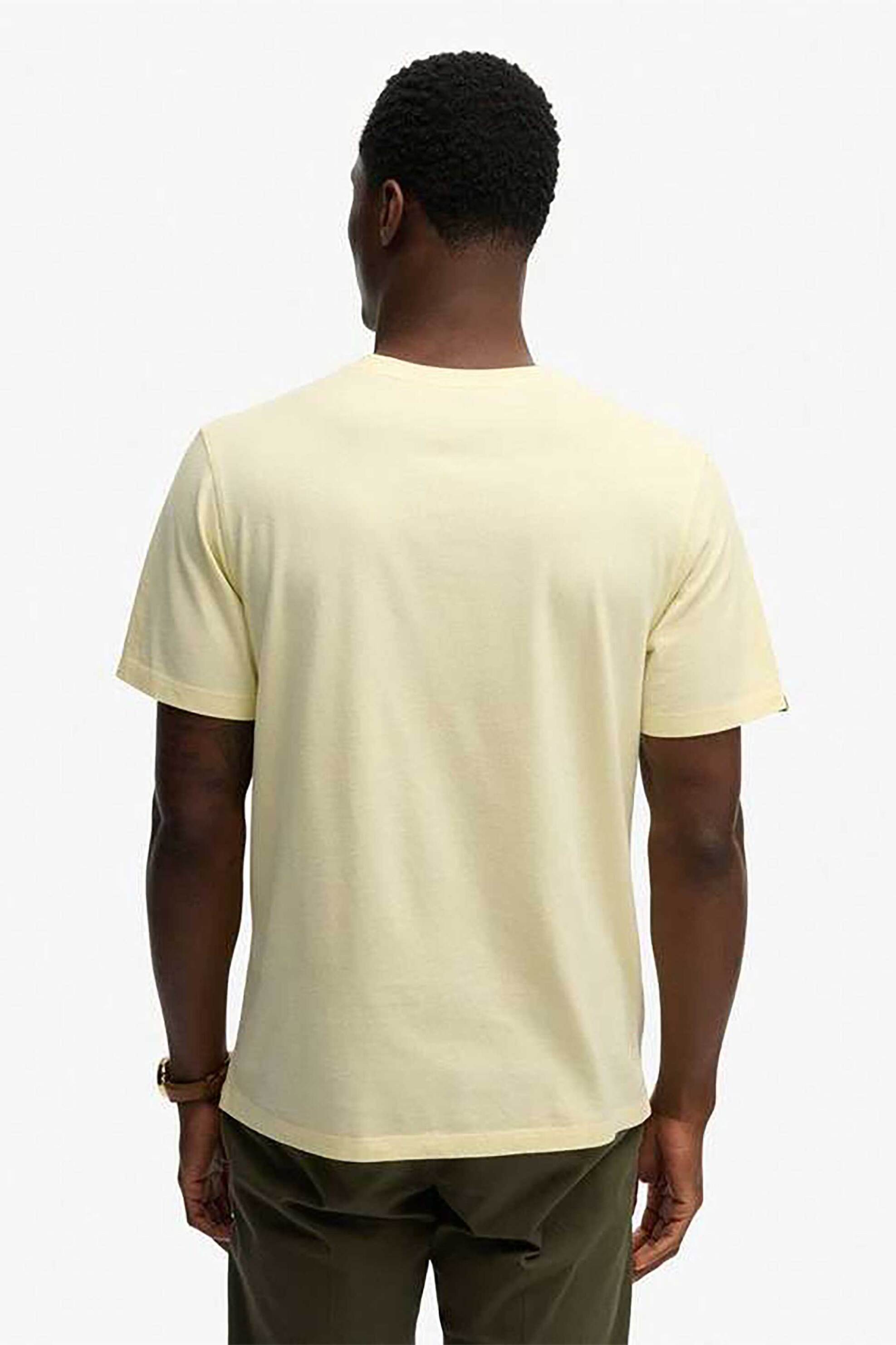 Superdry Ανδρικό T-Shirt Classic Essential - M1012226A Κίτρινο
