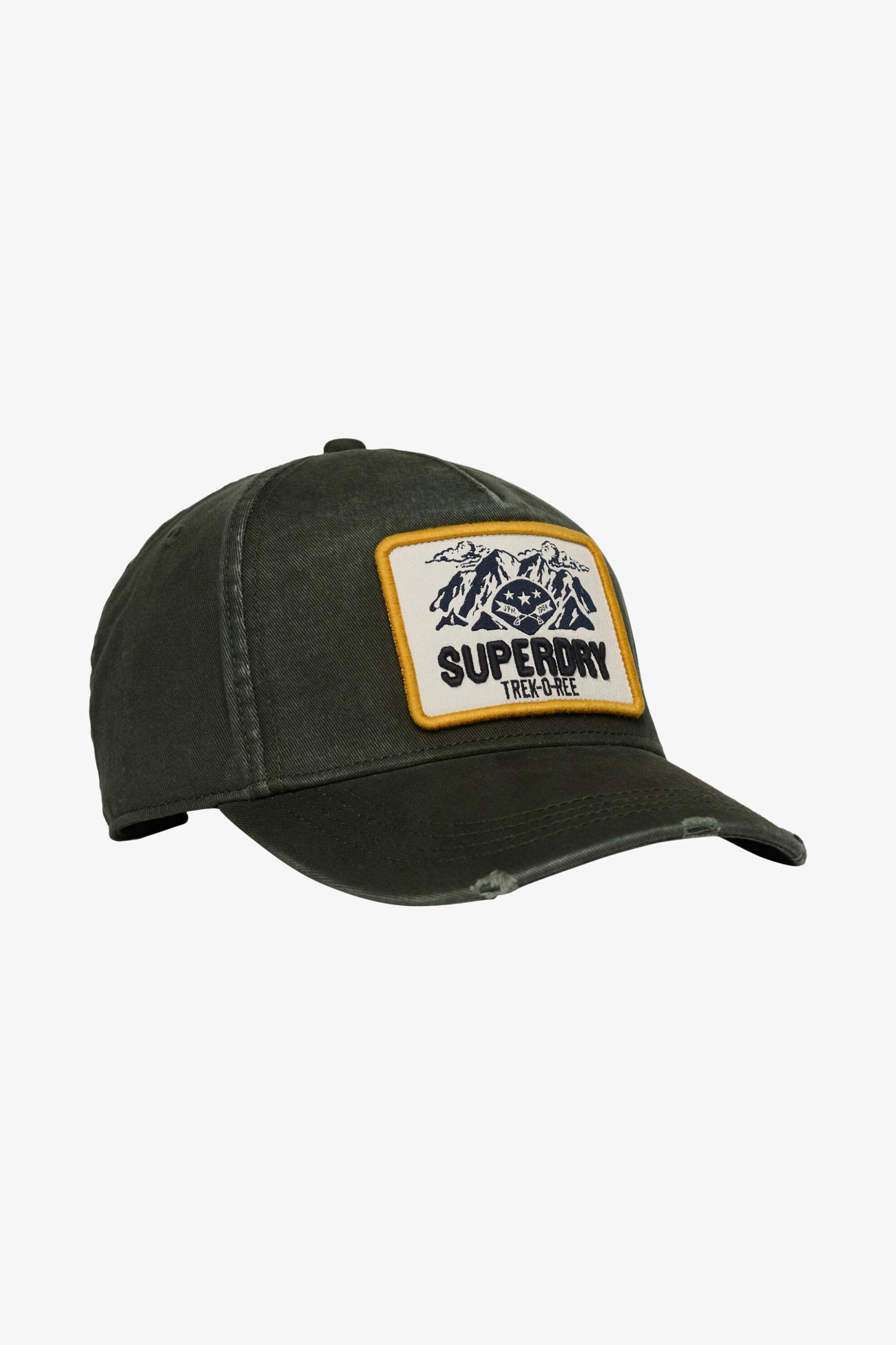 Superdry unisex καπέλο jockey με logo patch "Graphic Trucker" - W9010177A Πράσινο Σκούρο