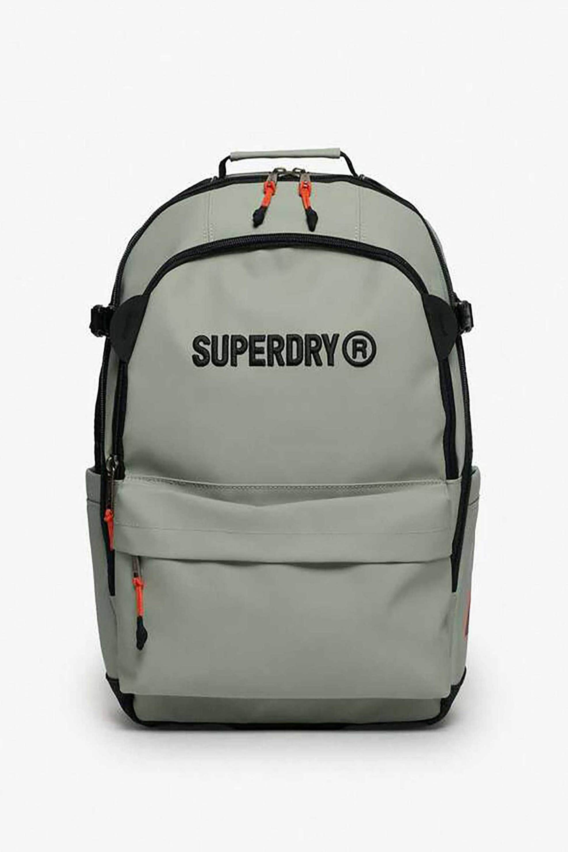 Superdry unisex backpack με λογότυπο "Utility Tarp" - W9110428A Πράσινο Pastel