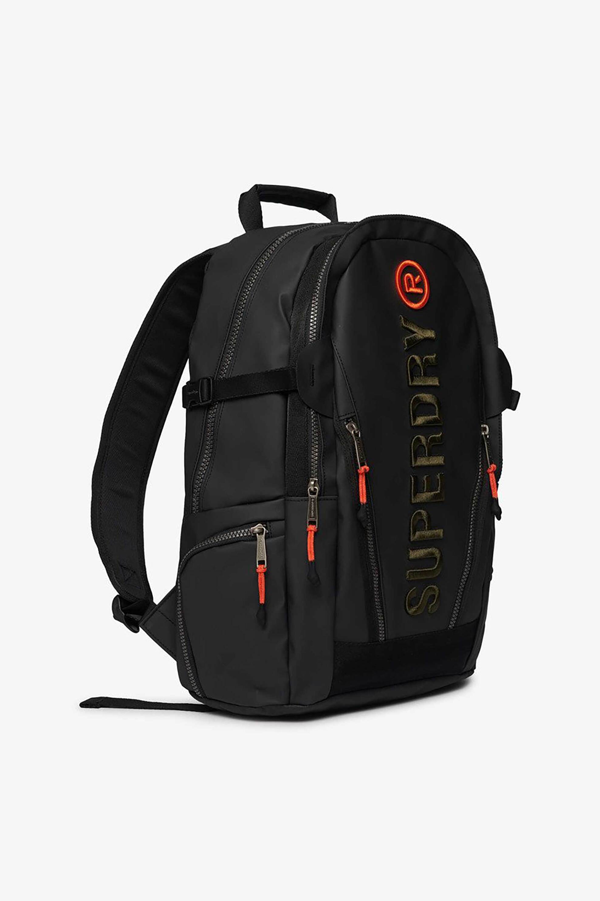 Superdry γυναικείο backpack με ανάγλυφο κεντημένο λογότυπο - W9110391A Μαύρο φωτογραφία