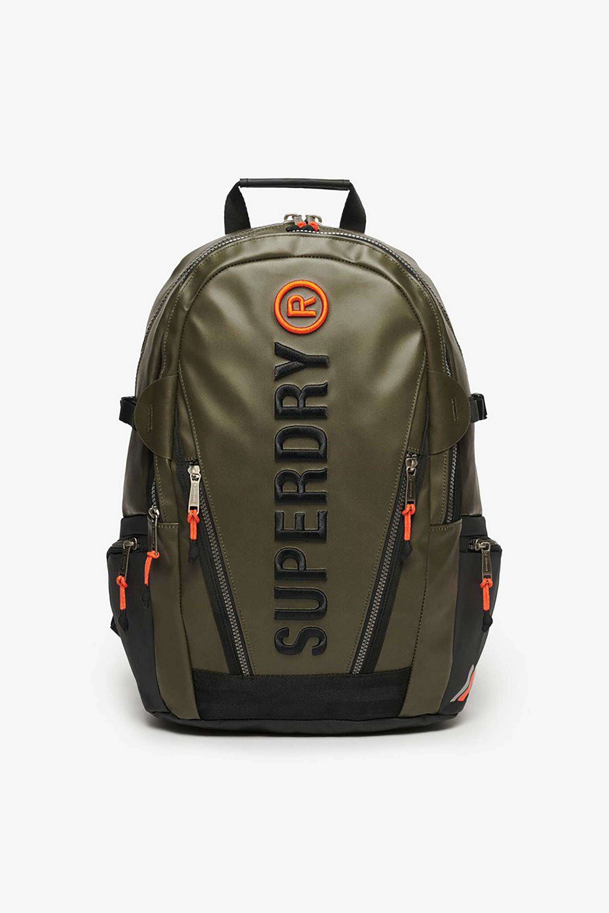 SUPERDRY Superdry γυναικείο backpack με ανάγλυφο κεντημένο λογότυπο - W9110391A Λαδί