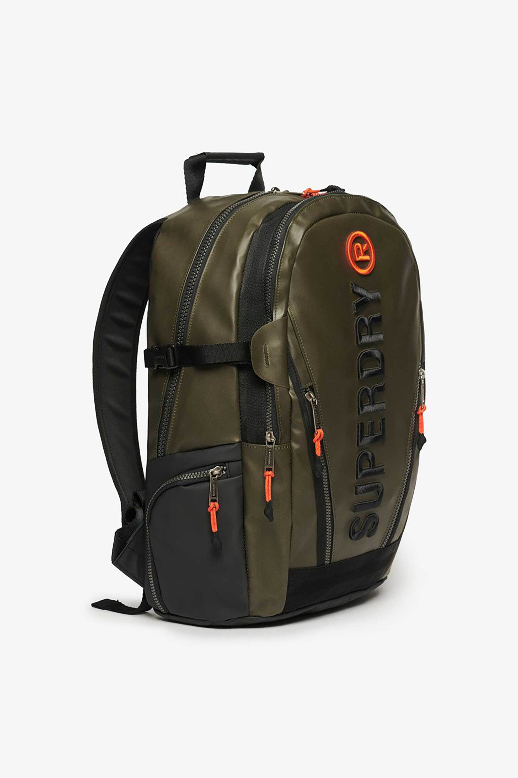 Superdry γυναικείο backpack με ανάγλυφο κεντημένο λογότυπο - W9110391A Λαδί φωτογραφία
