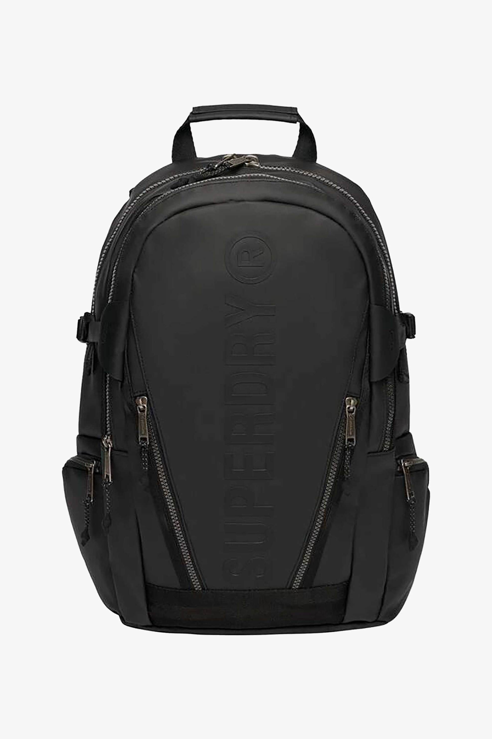 Superdry unisex backpack με λογότυπο "Tarp Rucksack" - W9110342A Μαύρο