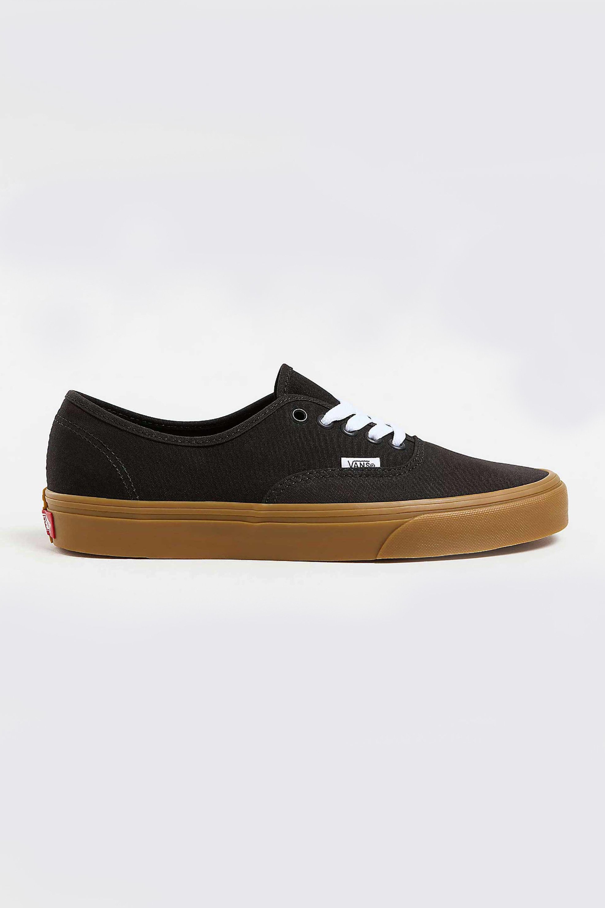VANS Vans unisex sneakers μονόχρωμα με logo label στο πλάι "Authentic" - VN0009PVB9M1 Μαύρο