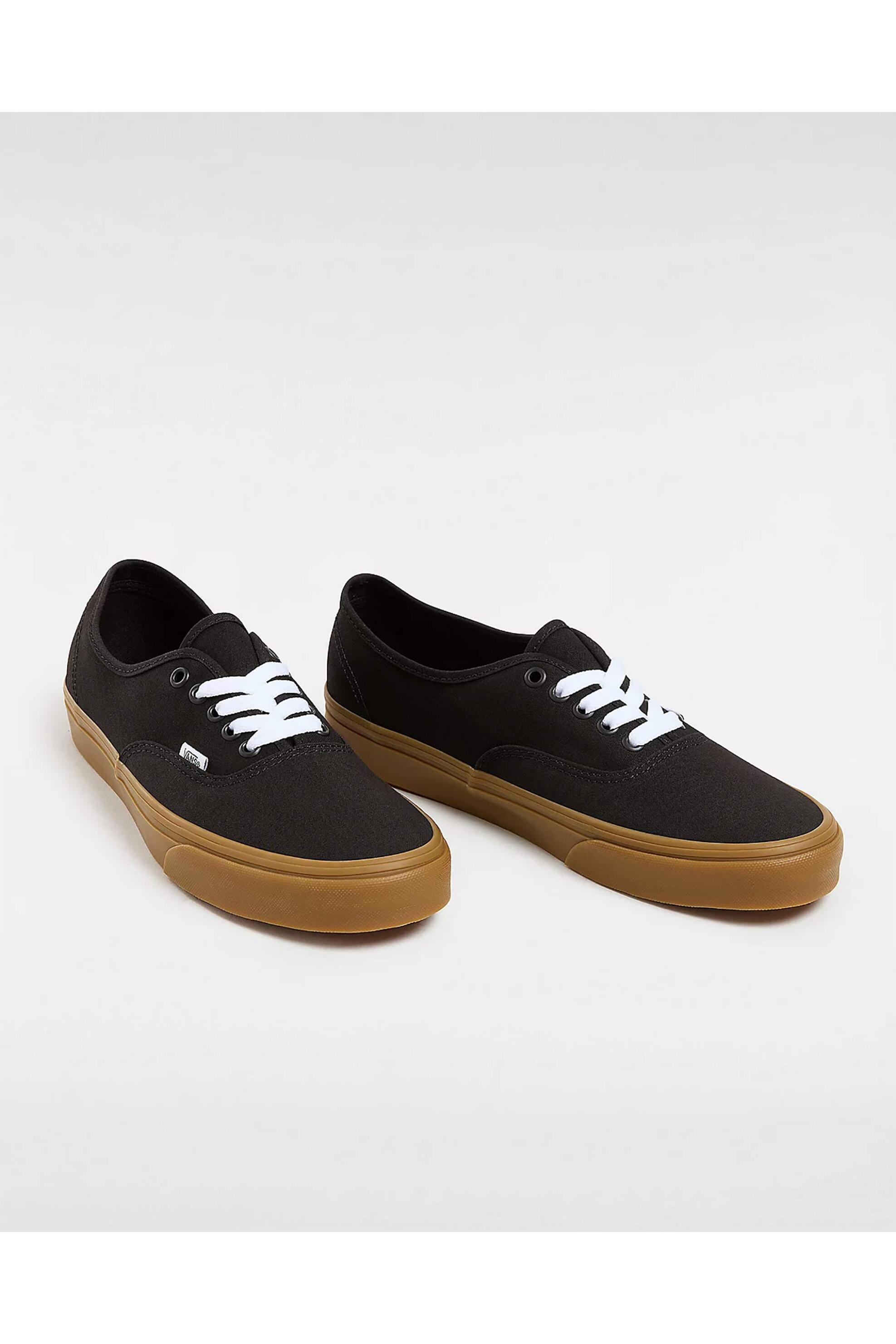 Vans unisex sneakers μονόχρωμα με logo label στο πλάι "Authentic" - VN0009PVB9M1 Μαύρο φωτογραφία