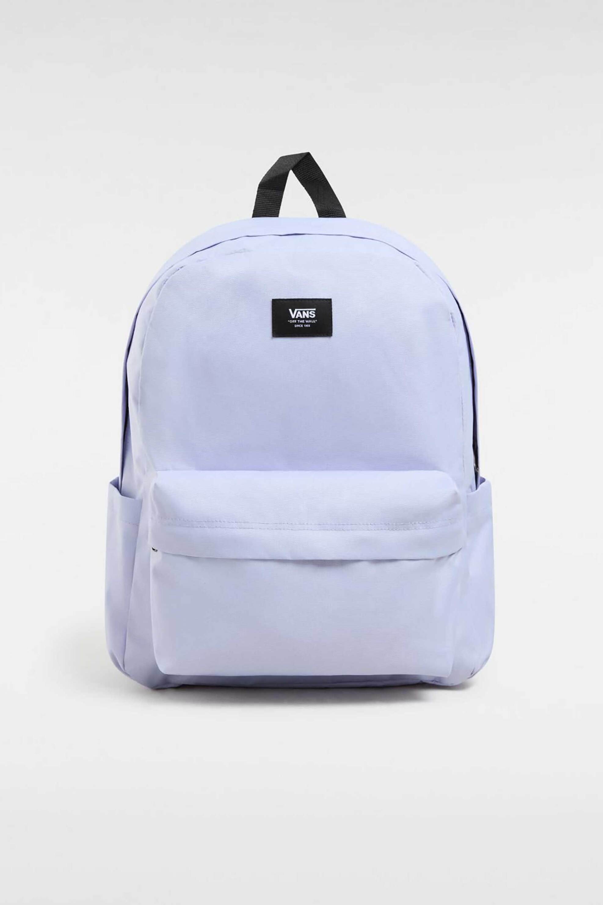 Ανδρική Μόδα > Ανδρικές Τσάντες > Ανδρικά Σακίδια & Backpacks Vans ανδρικό backpack μονόχρωμο με contrast logo patch "Old Skool" - VN000H4WCR21 Λιλά