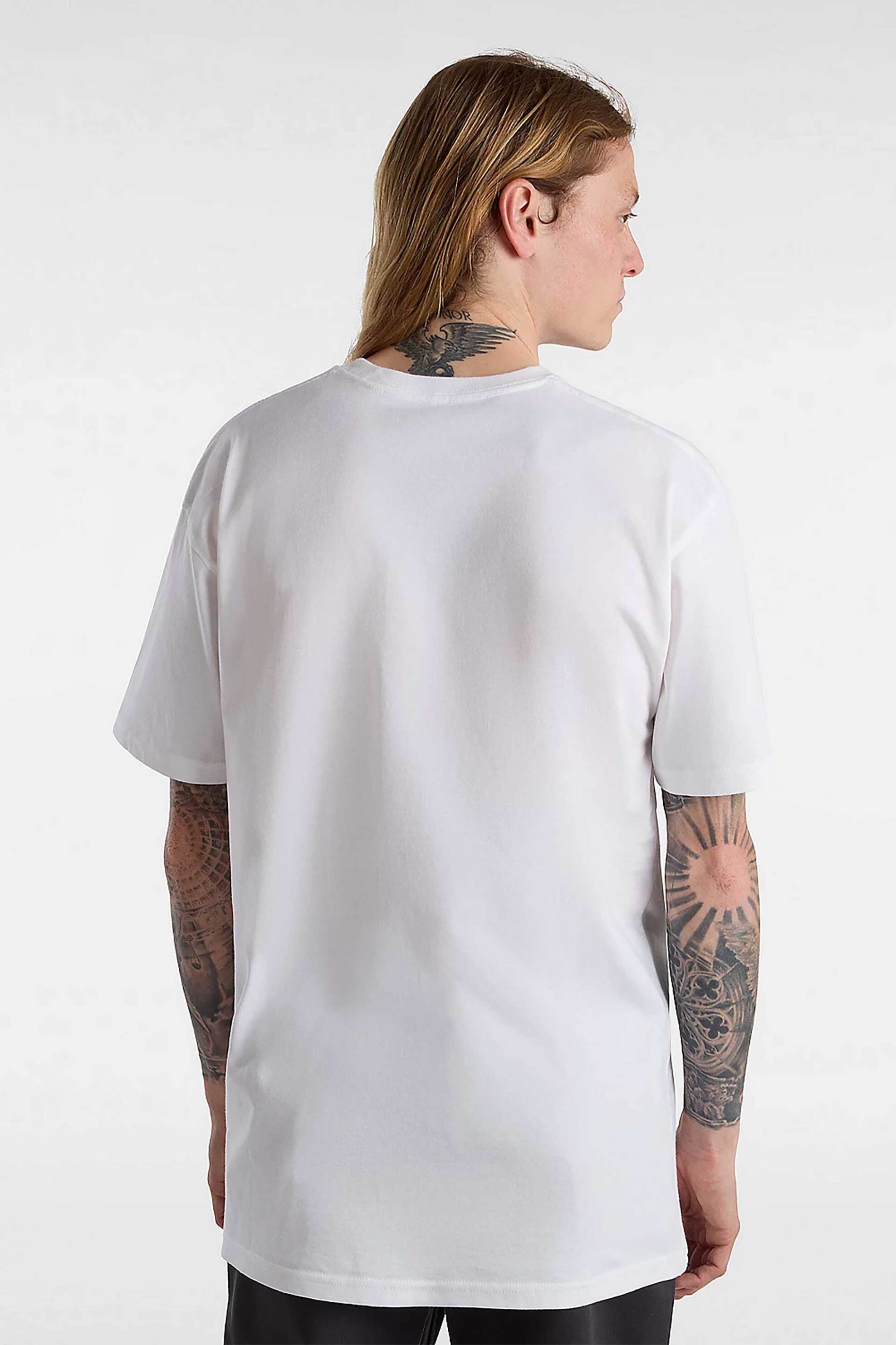 Vans σετ ανδρικά μονόχρωμα T-shirts "Basic" (3 τεμάχια) - VN000KHDWHT1 Λευκό φωτογραφία
