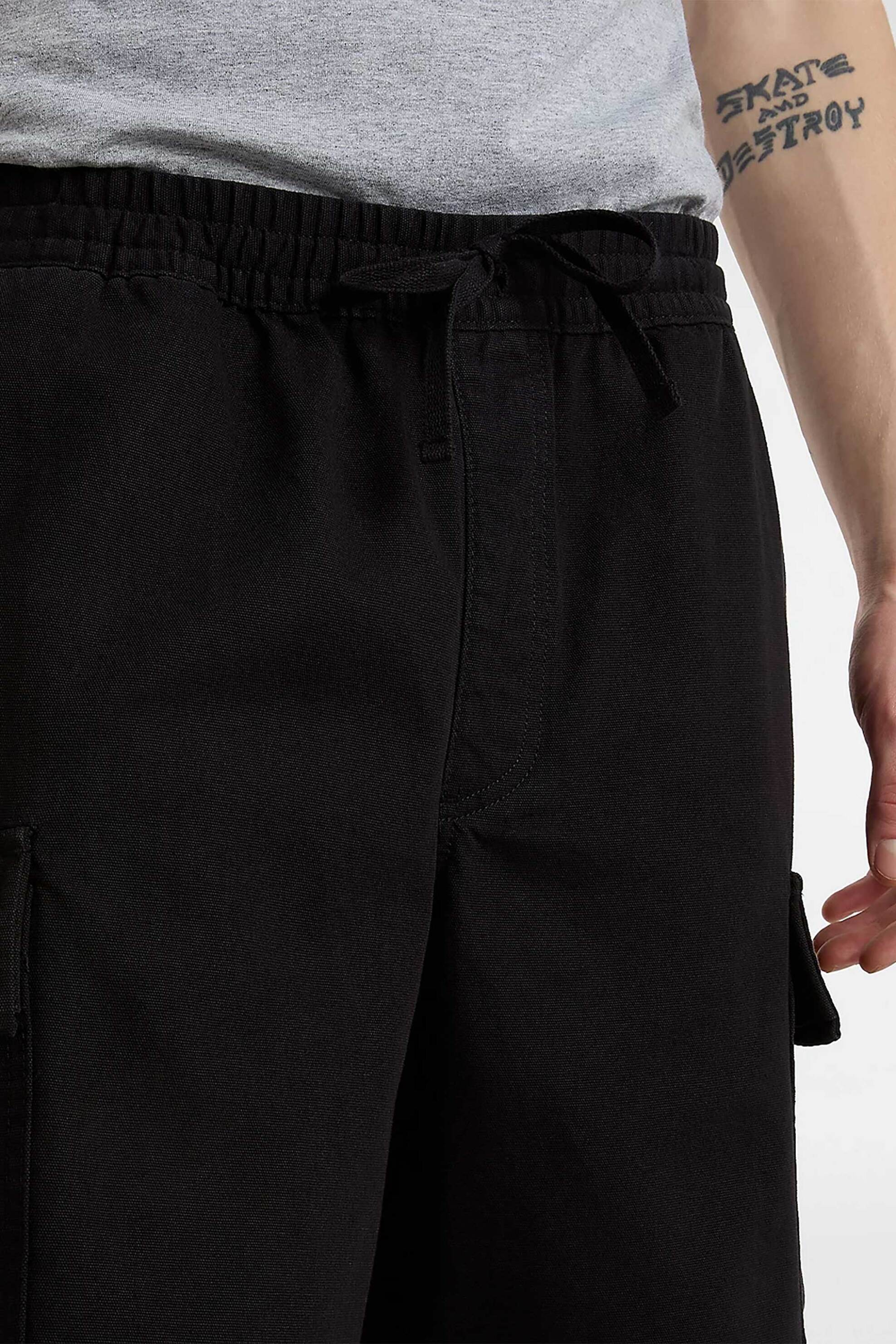 Vans ανδρική cargo βερμούδα Loose Fit "Range" - VN000G6SBLK1 Μαύρο φωτογραφία