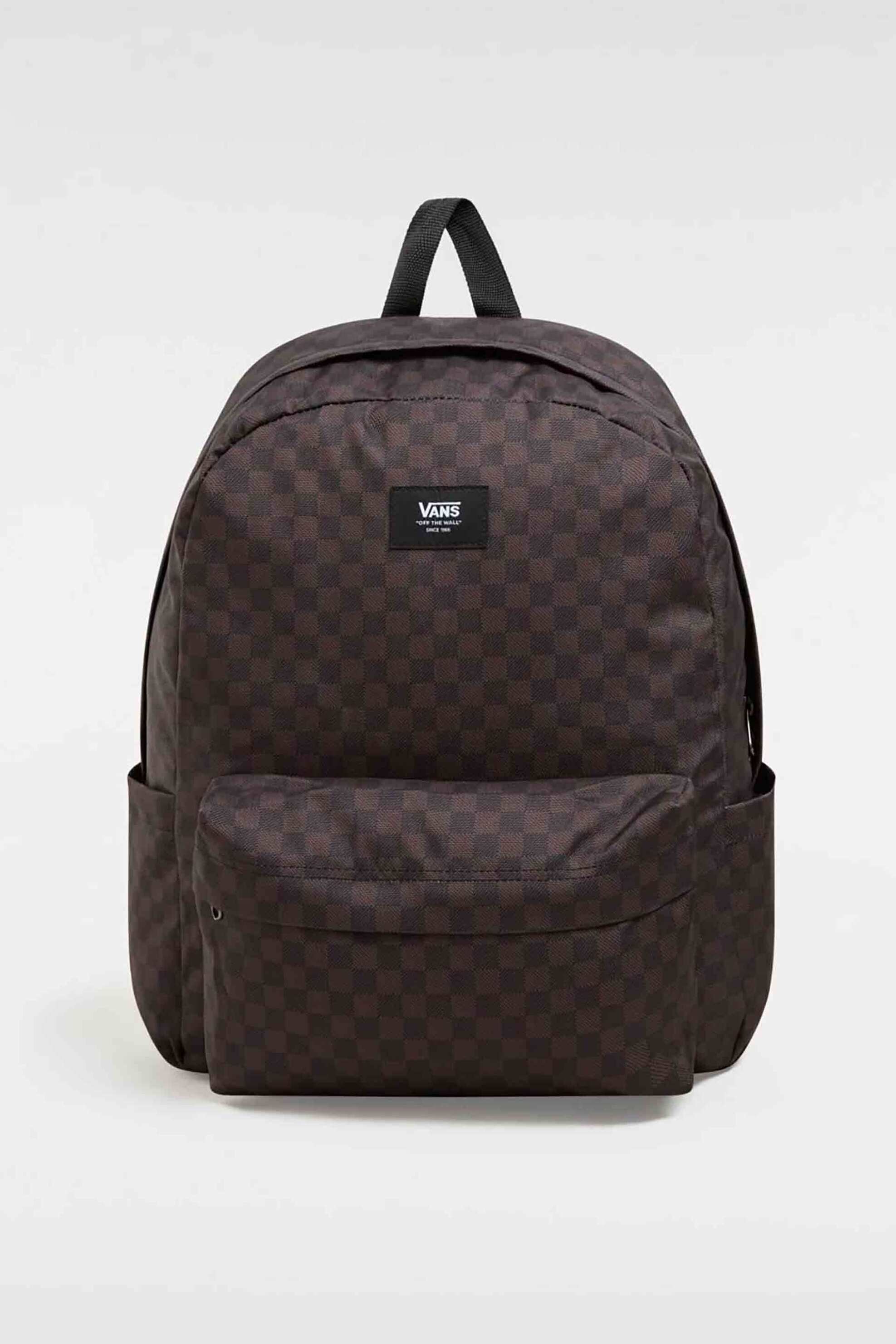 Vans unisex backpack "Old Skool Check" - VN000H4XBA51 Μαύρο