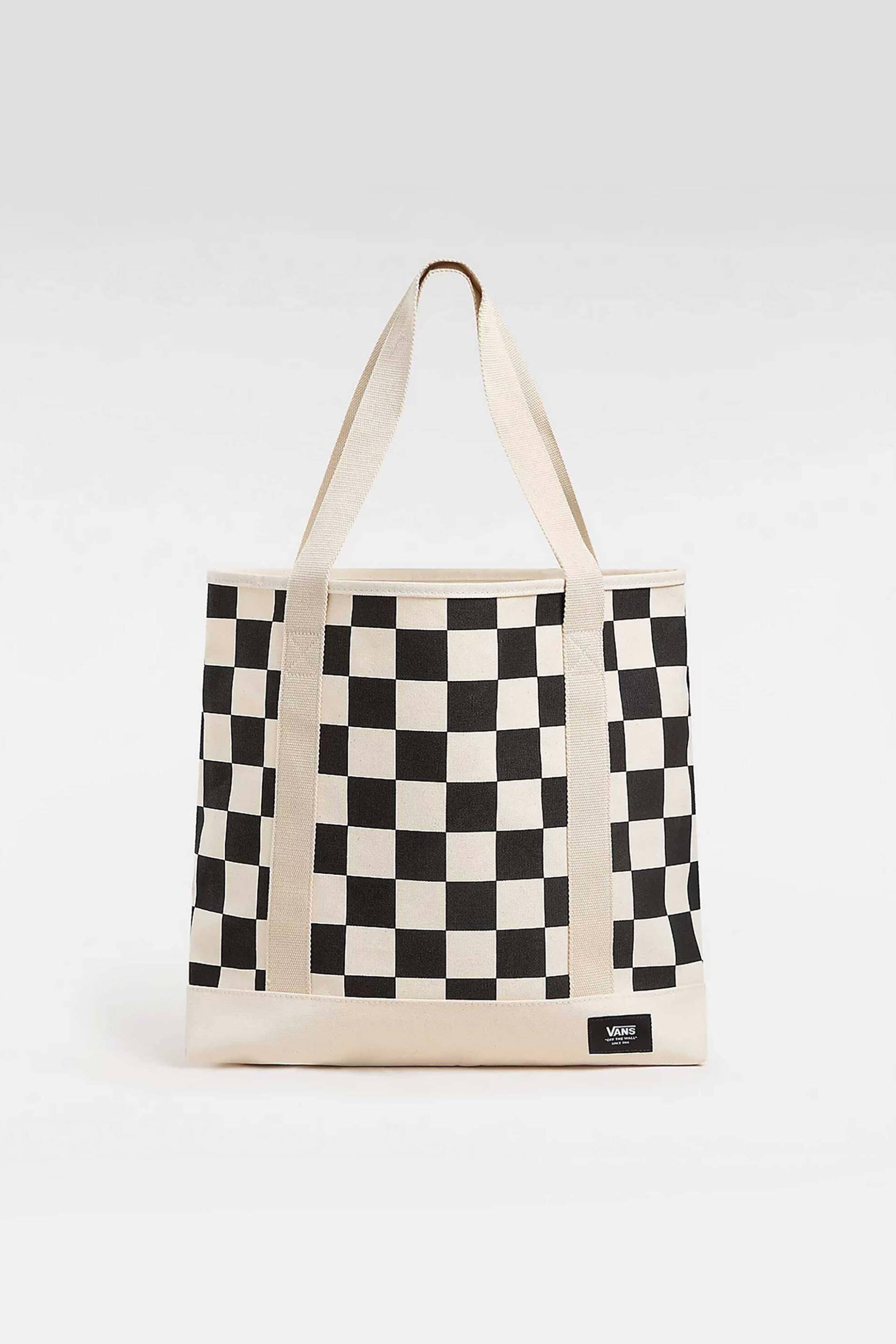 Vans unisex τσάντα ώμου με chessboard pattern ''Pergs'' - VN0A7PQE3KS1 Μπεζ