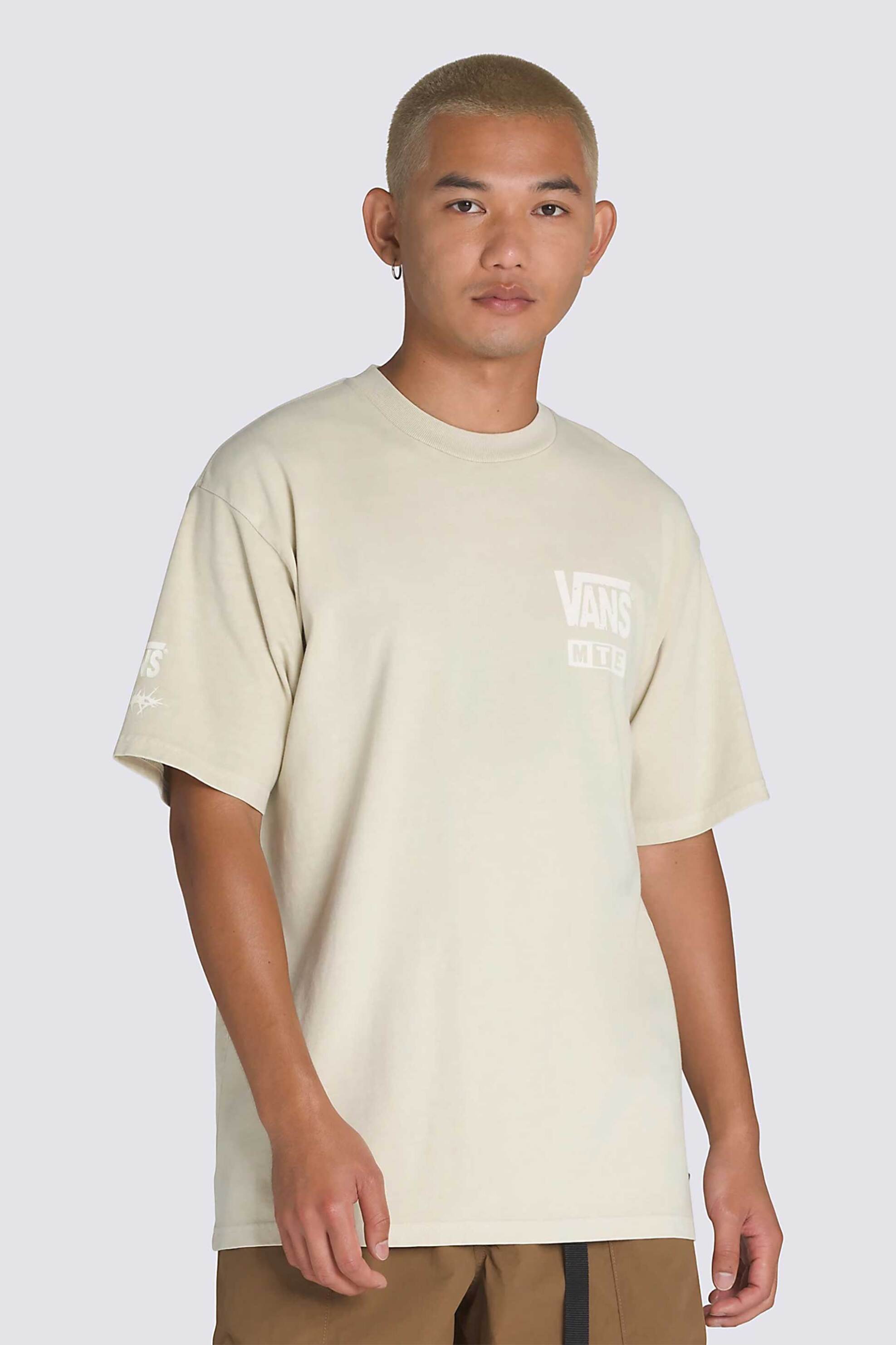 VANS Vans ανδρικό T-shirt Loose Fit "MTE Sabertooth" - VN000M2RBYS1 Μπεζ