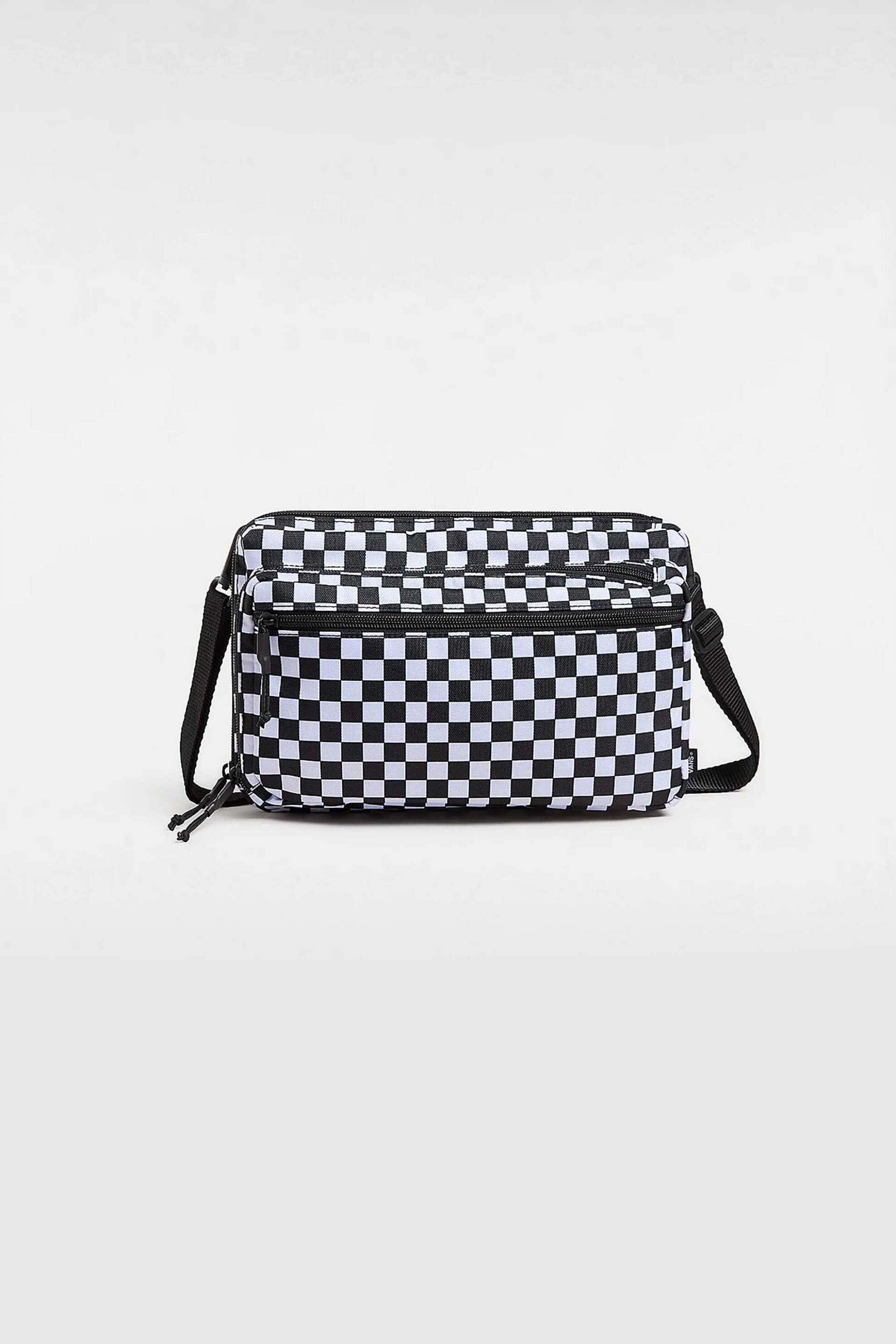 VANS Vans unisex τσάντα crossbody "Bail Convertible" - VN000MP4Y281 Ασπρόμαυρο