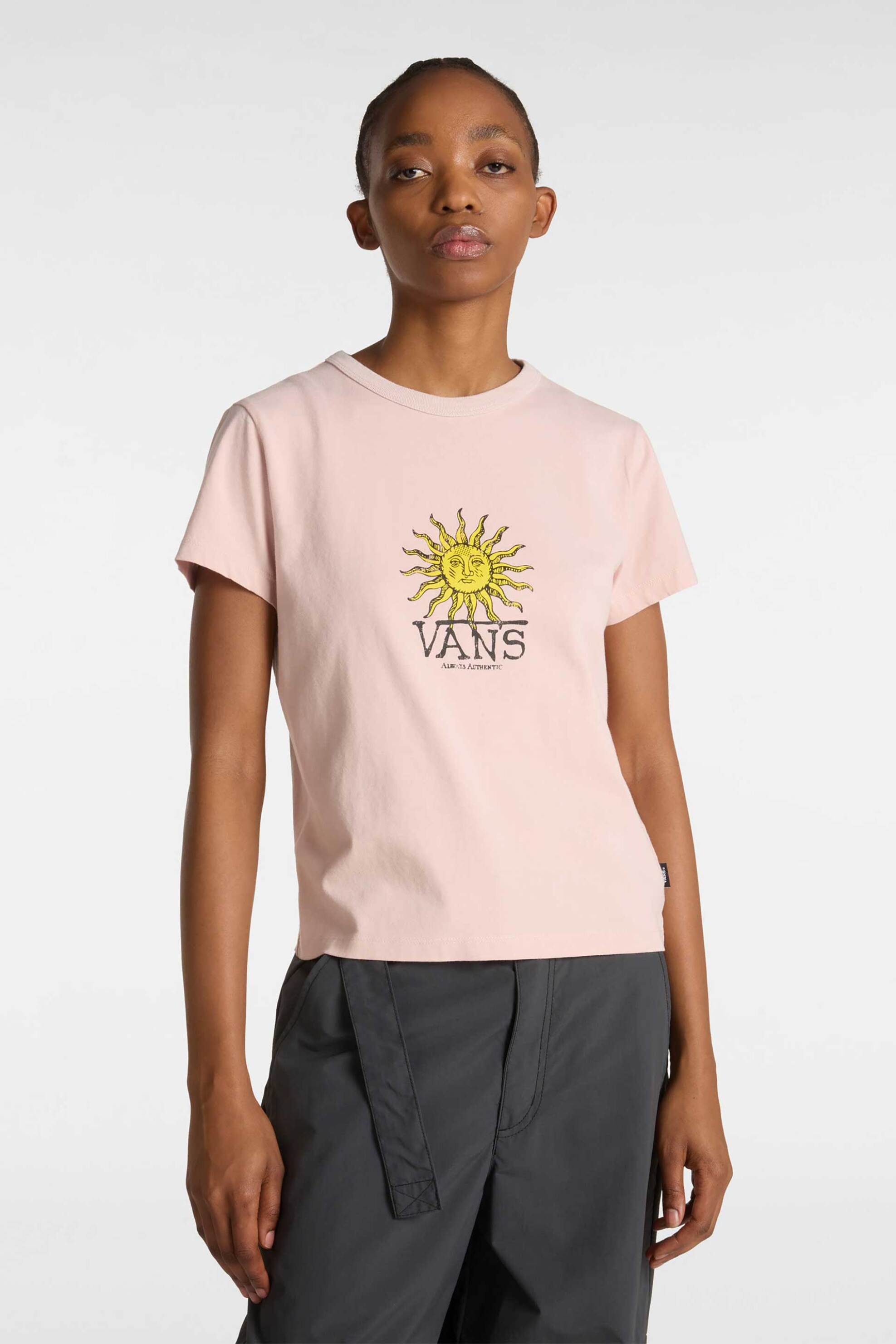 Vans Vans γυναικείο T-shirt με logo print 