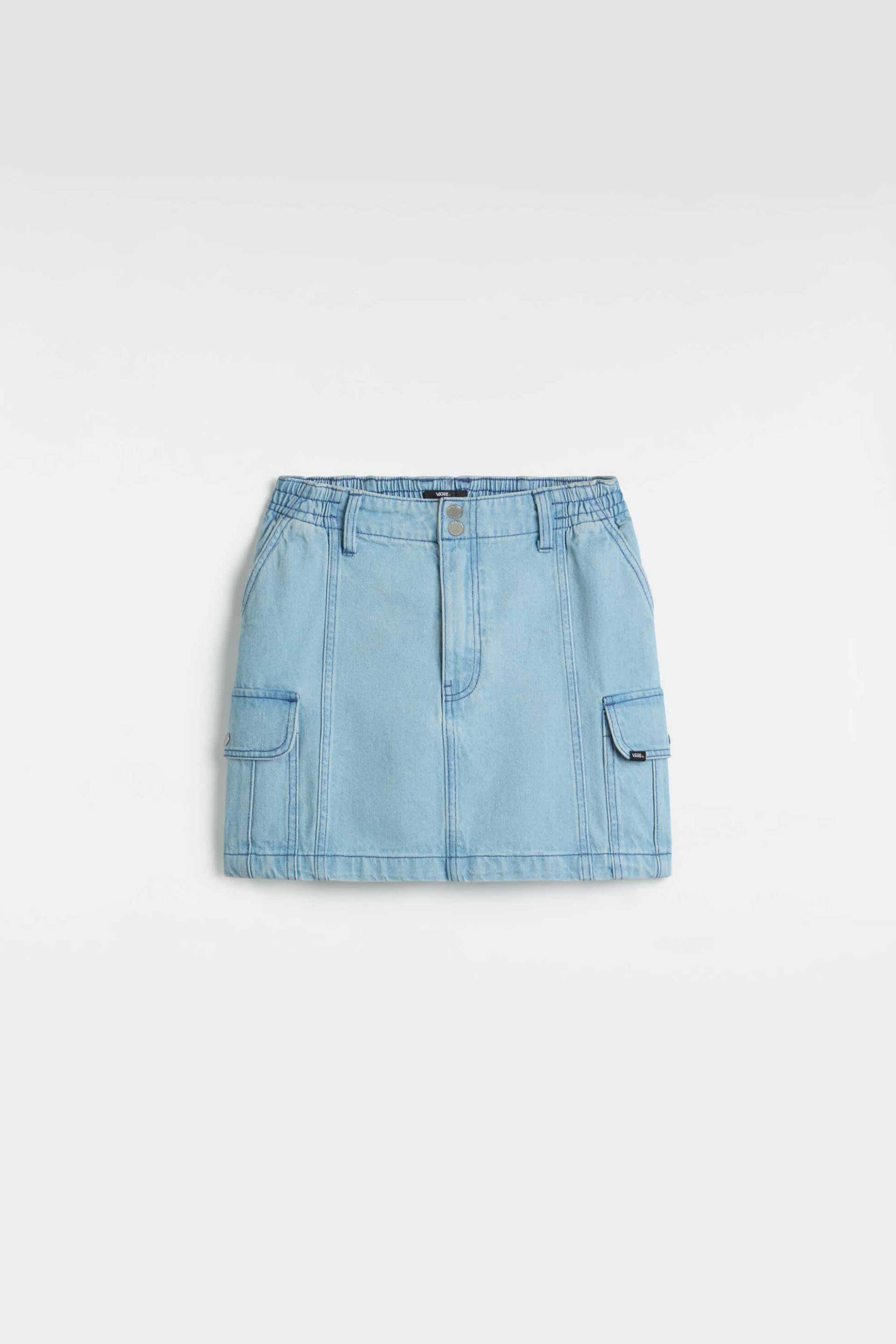 Vans Vans γυναικεία mini denim φούστα με ελαστική μέση 