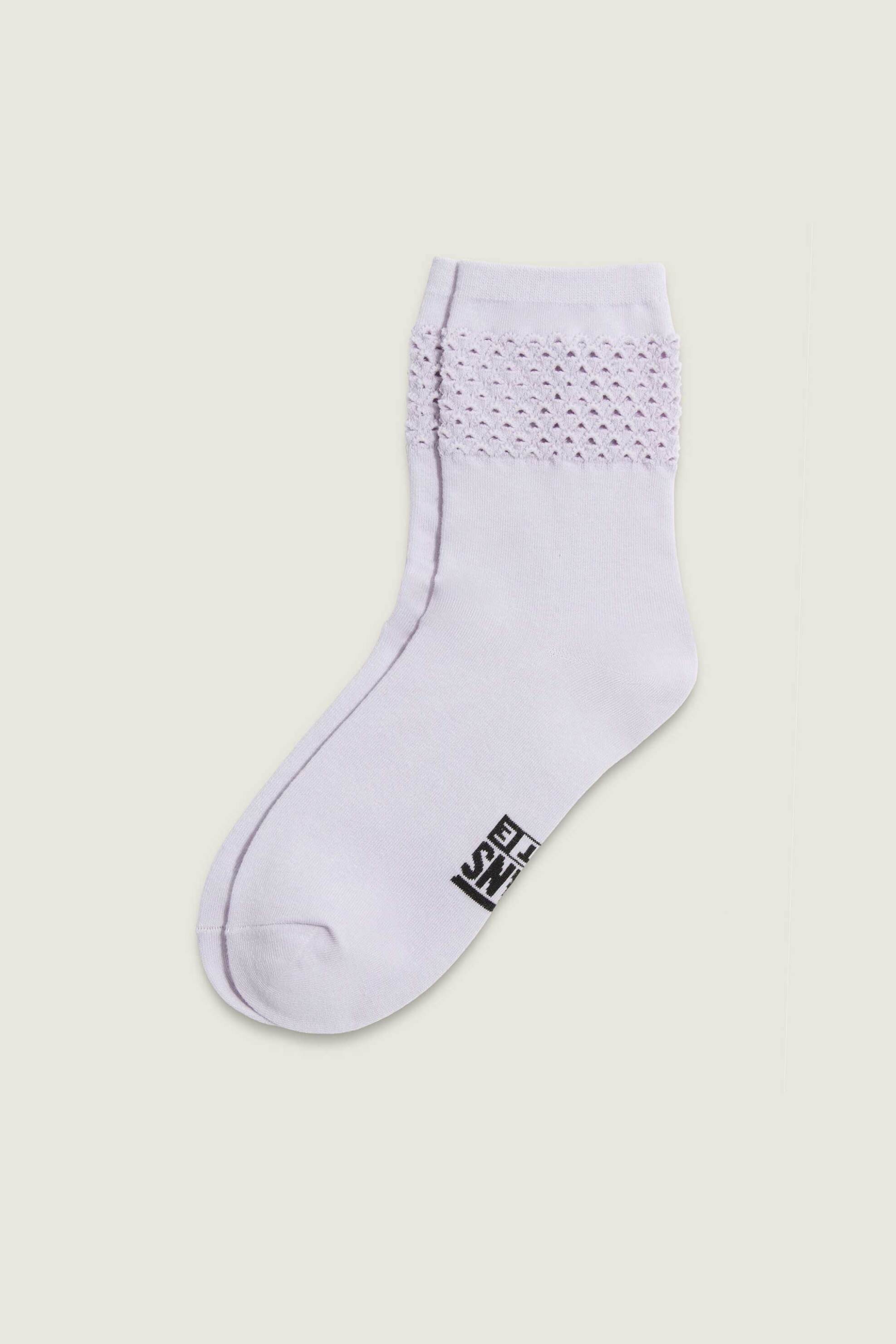 Vans Vans γυναικείες κάλτσες με κεντημένο λογότυπο - VN000M7X6PH1 Λευκό 2025