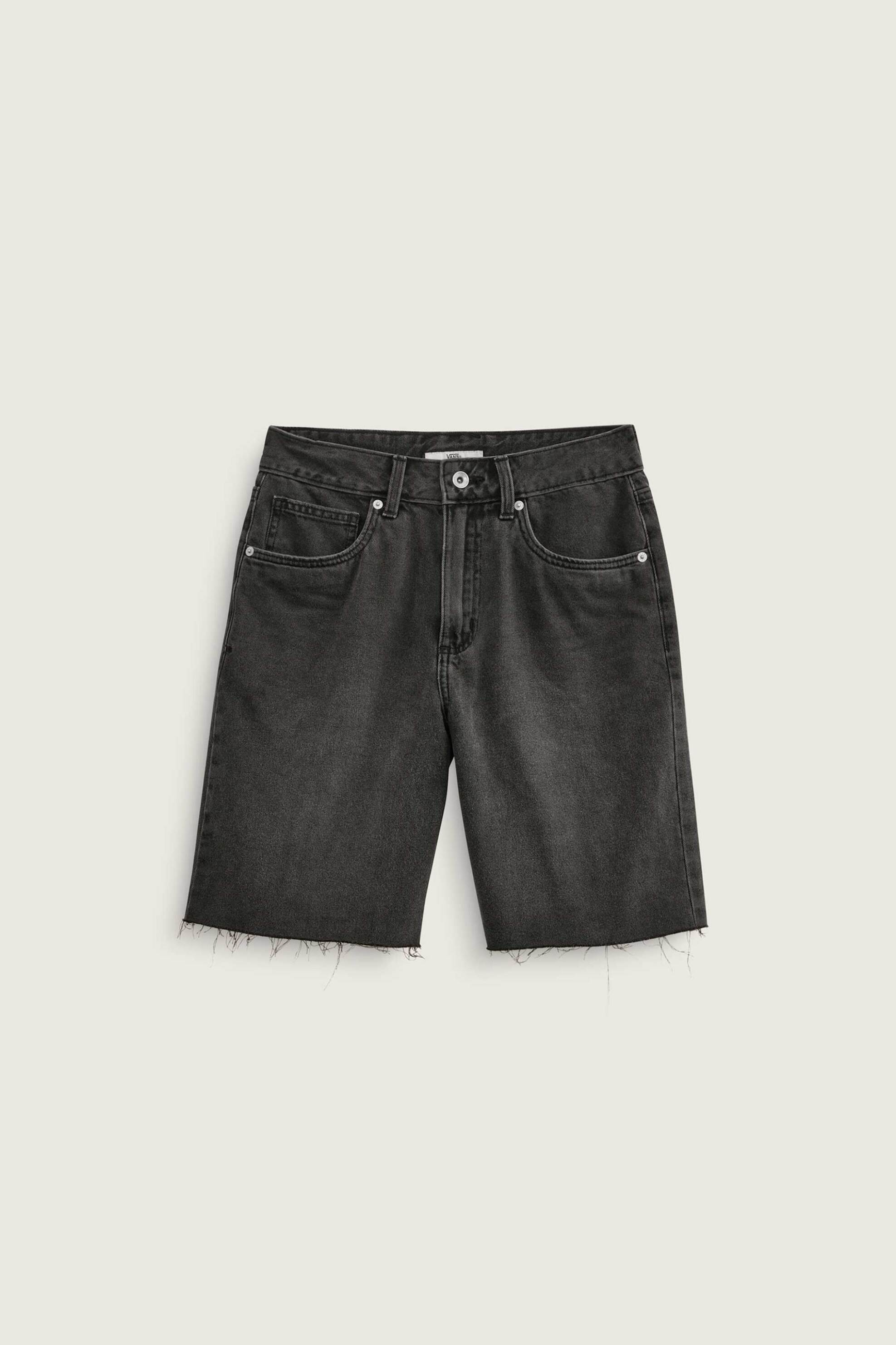 Vans Γυναικεία Denim Βερμούδα Sirelle Cut-Off 9 - Vn000Mbjemq1 Μαύρο