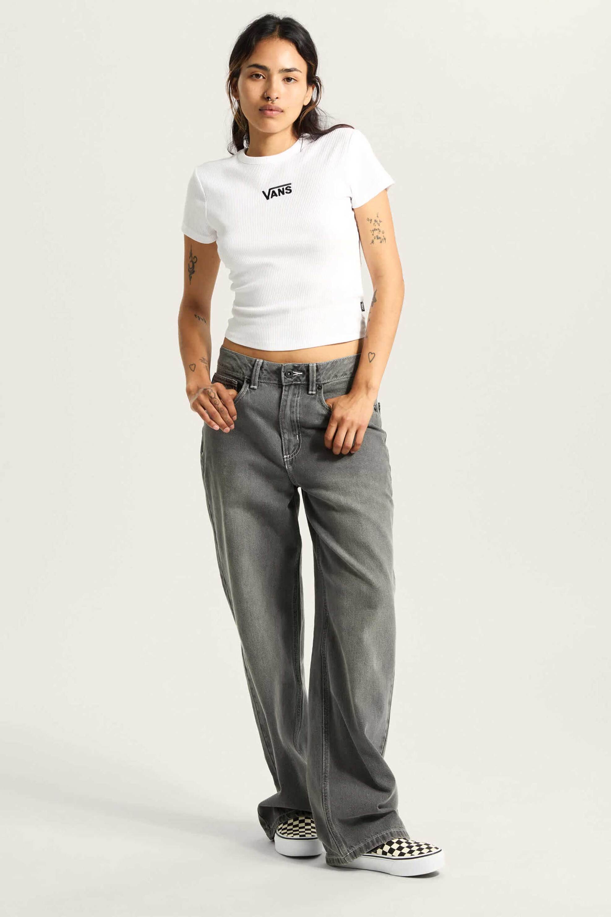 Vans γυναικείο τζιν παντελόνι πεντάτσεπο Loose Fit "Sirelle"