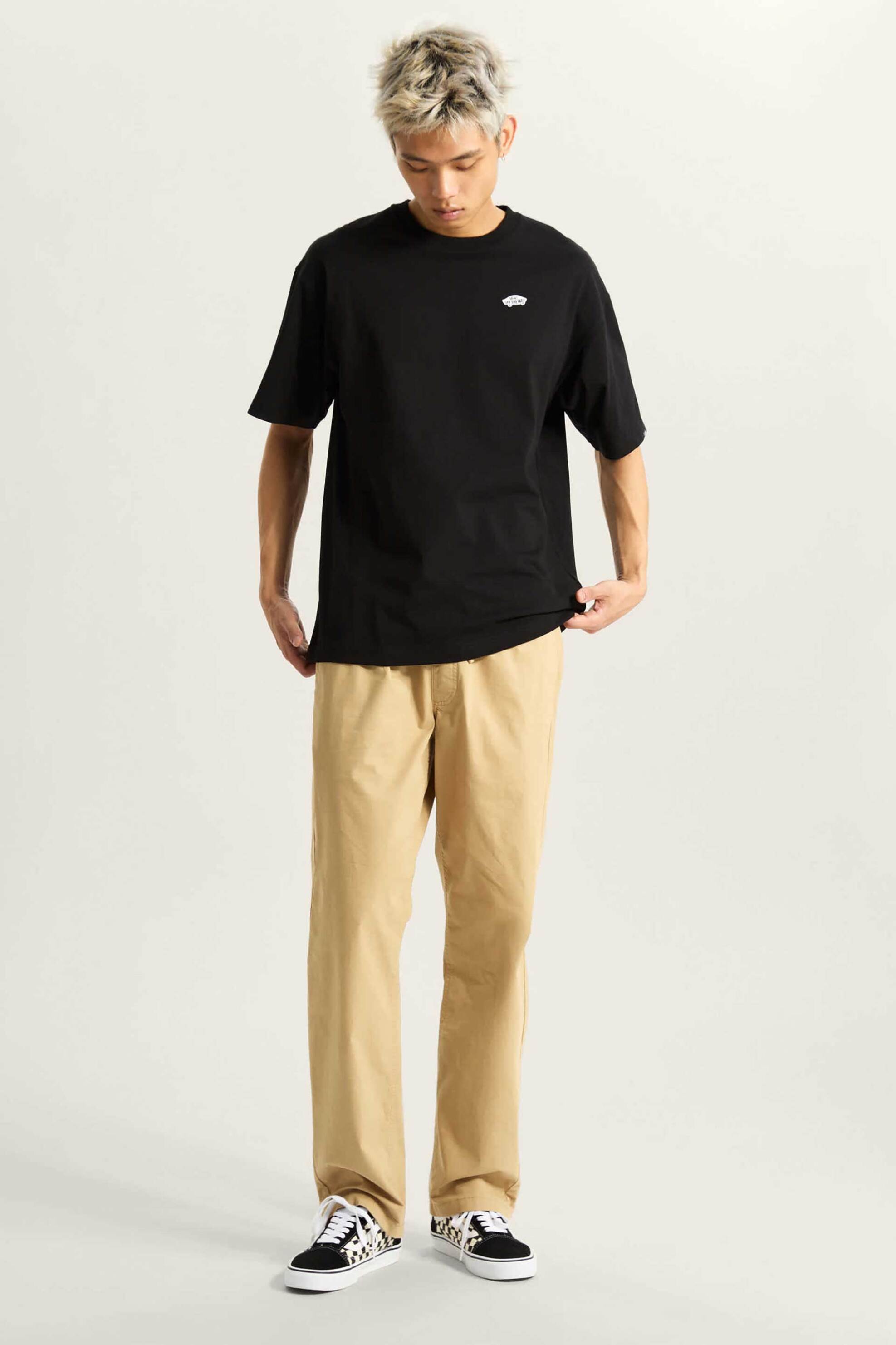 Vans ανδρικό T-shirt με skateboard graphics Loose Fit "Style 76" - VN000P50Y281 Μαύρο φωτογραφία