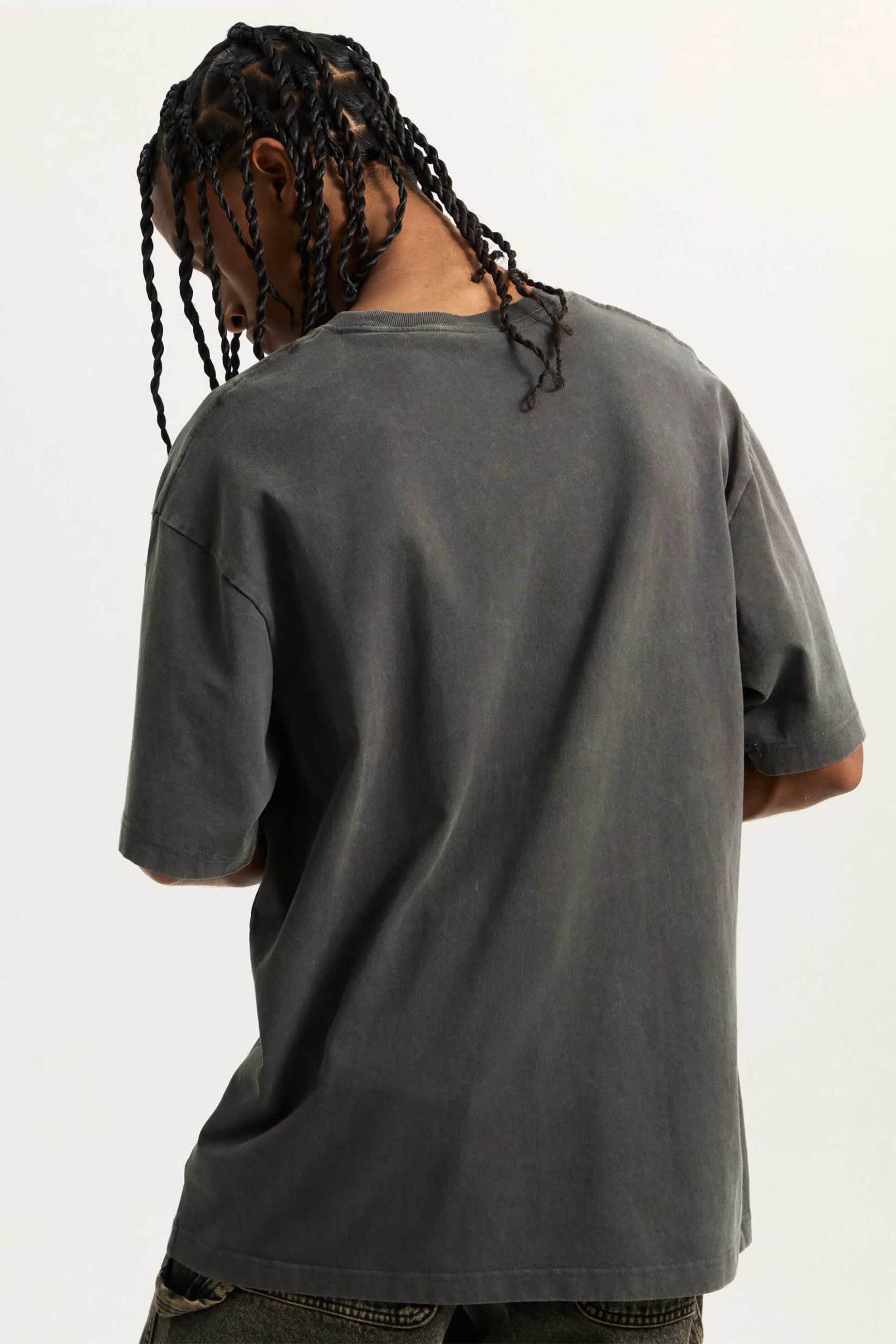 Vans ανδρικό T-shirt με vintage overdye wash Loose Fit "Premium" - VN000PFJEMV1 Μαύρο φωτογραφία