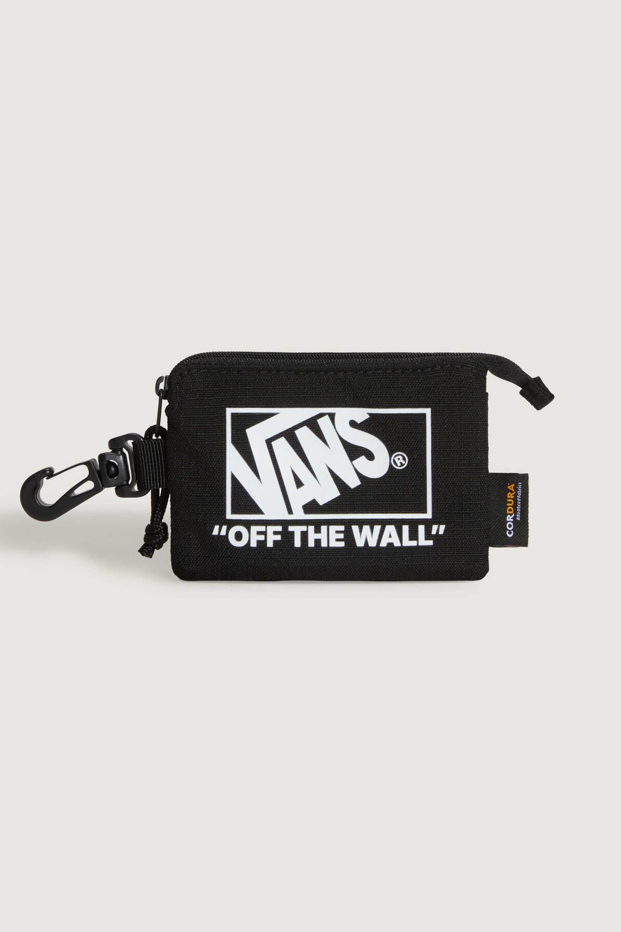 VANS Vans unisex πορτοφόλι με logo print "Formula Zip" - VN000Q9TBLK1 Μαύρο