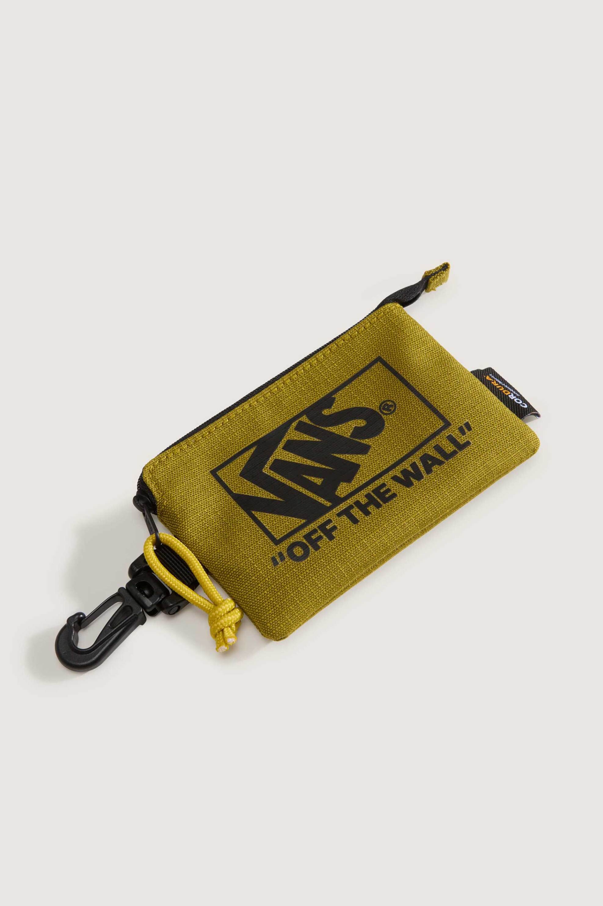 Vans unisex πορτοφόλι με logo print "Formula Zip" - VN000Q9TEMJ1 Χακί φωτογραφία