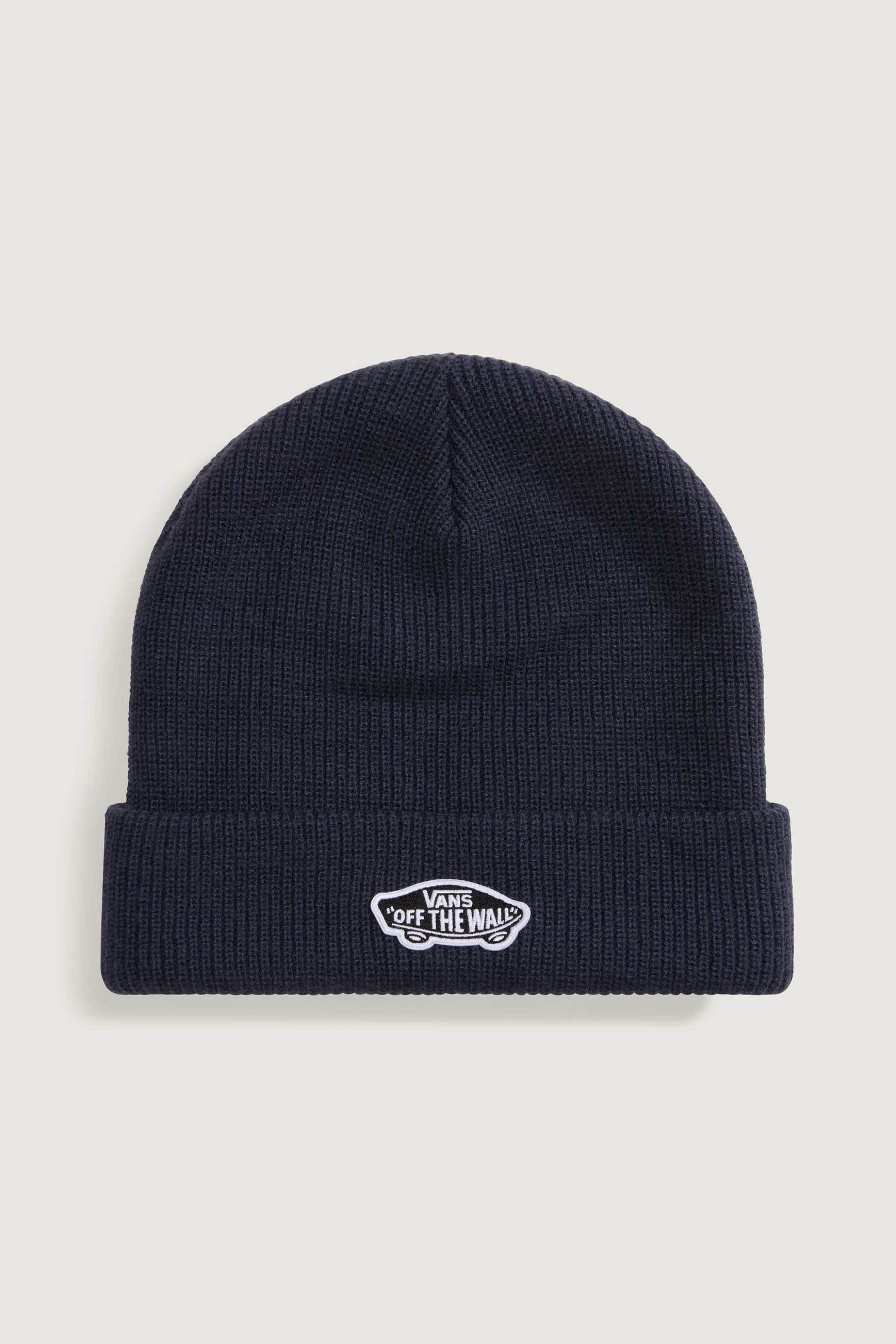 Vans unisex πλεκτός σκούφος με λογότυπο "Classic Cuff" - VN000QB2JDU1 Μπλε Σκούρο