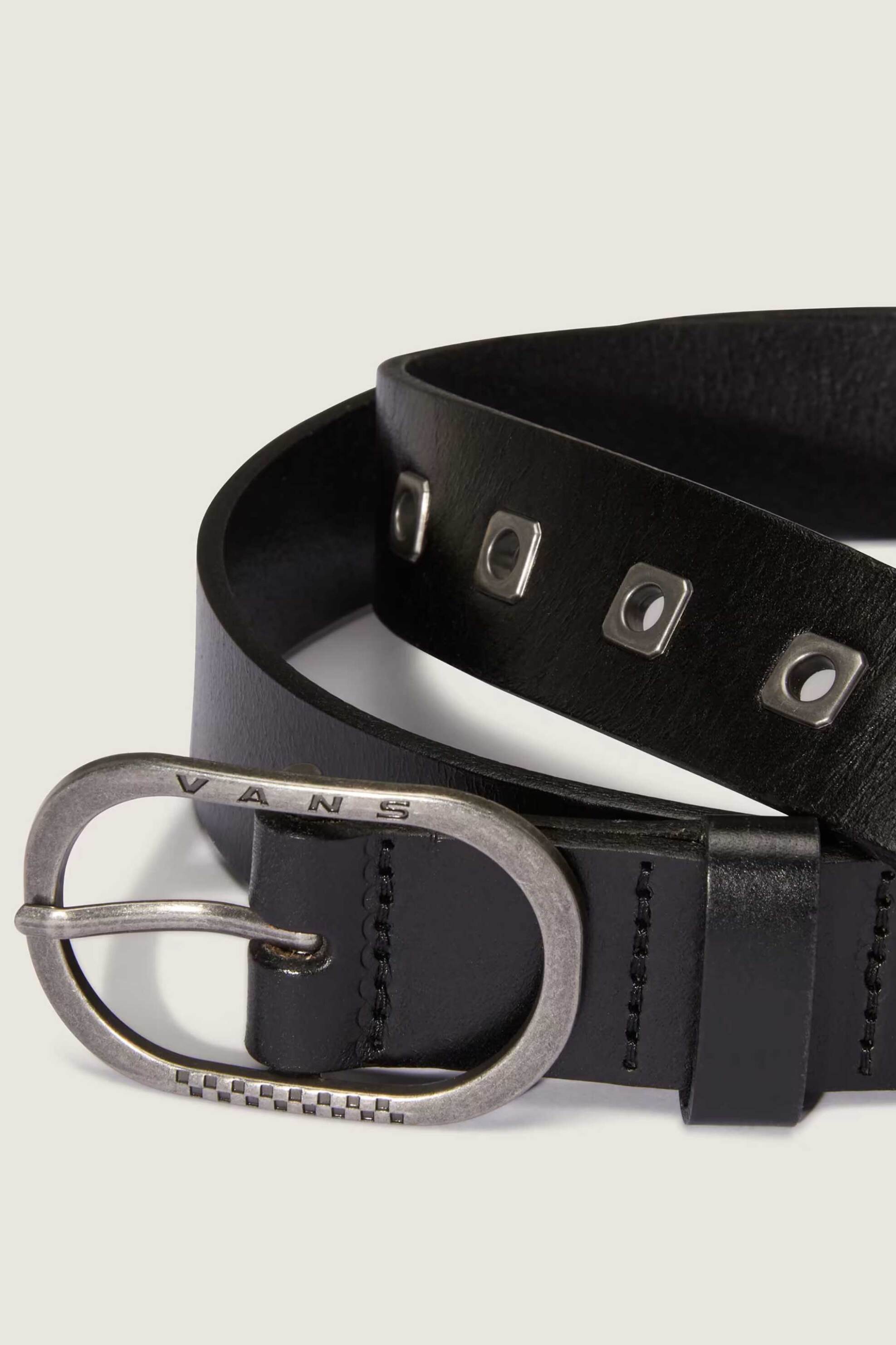 Vans γυναικεία ζώνη με μεταλλική αγκράφα "Determined" - VN000QCNBLK1 Μαύρο φωτογραφία